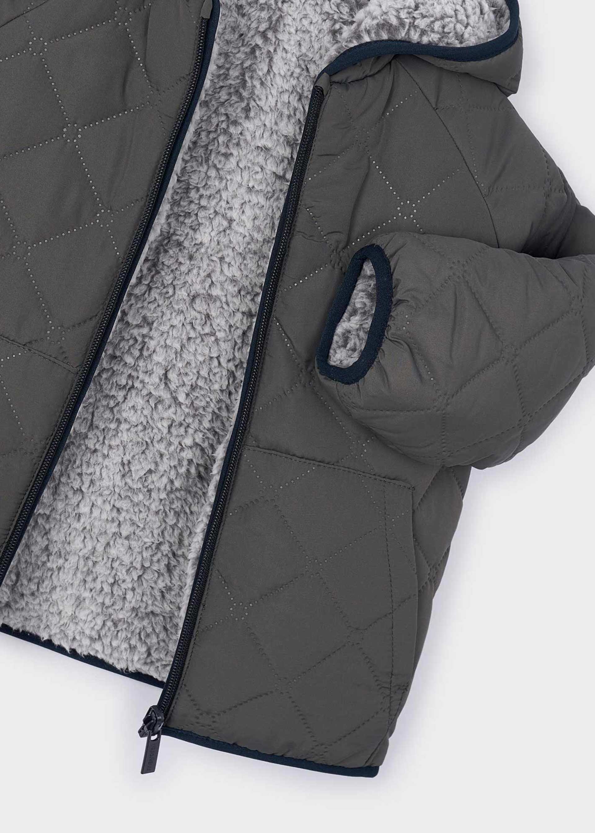 Chamarra reversible borrego unisex