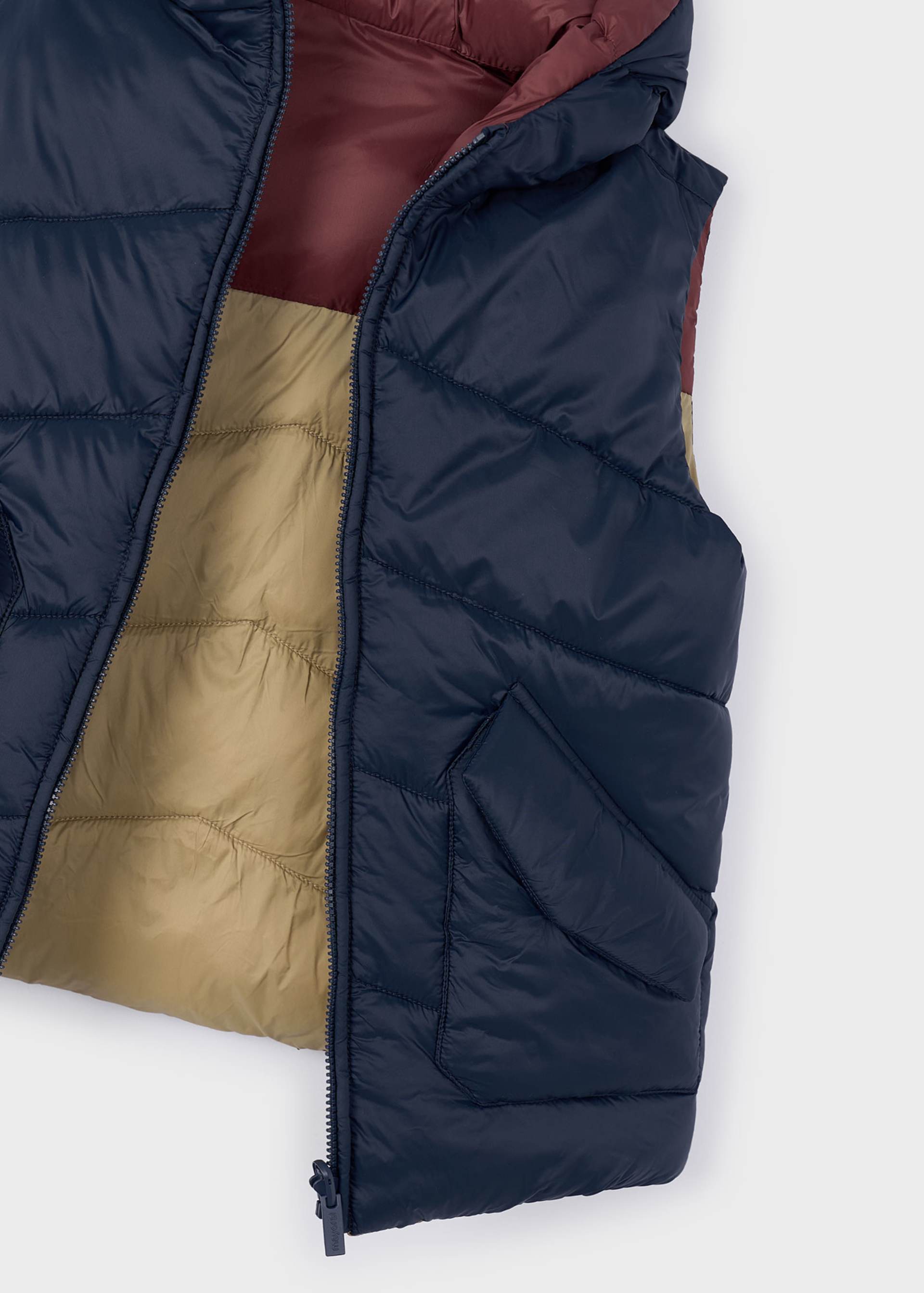 Boy Reversible Puffer Vest