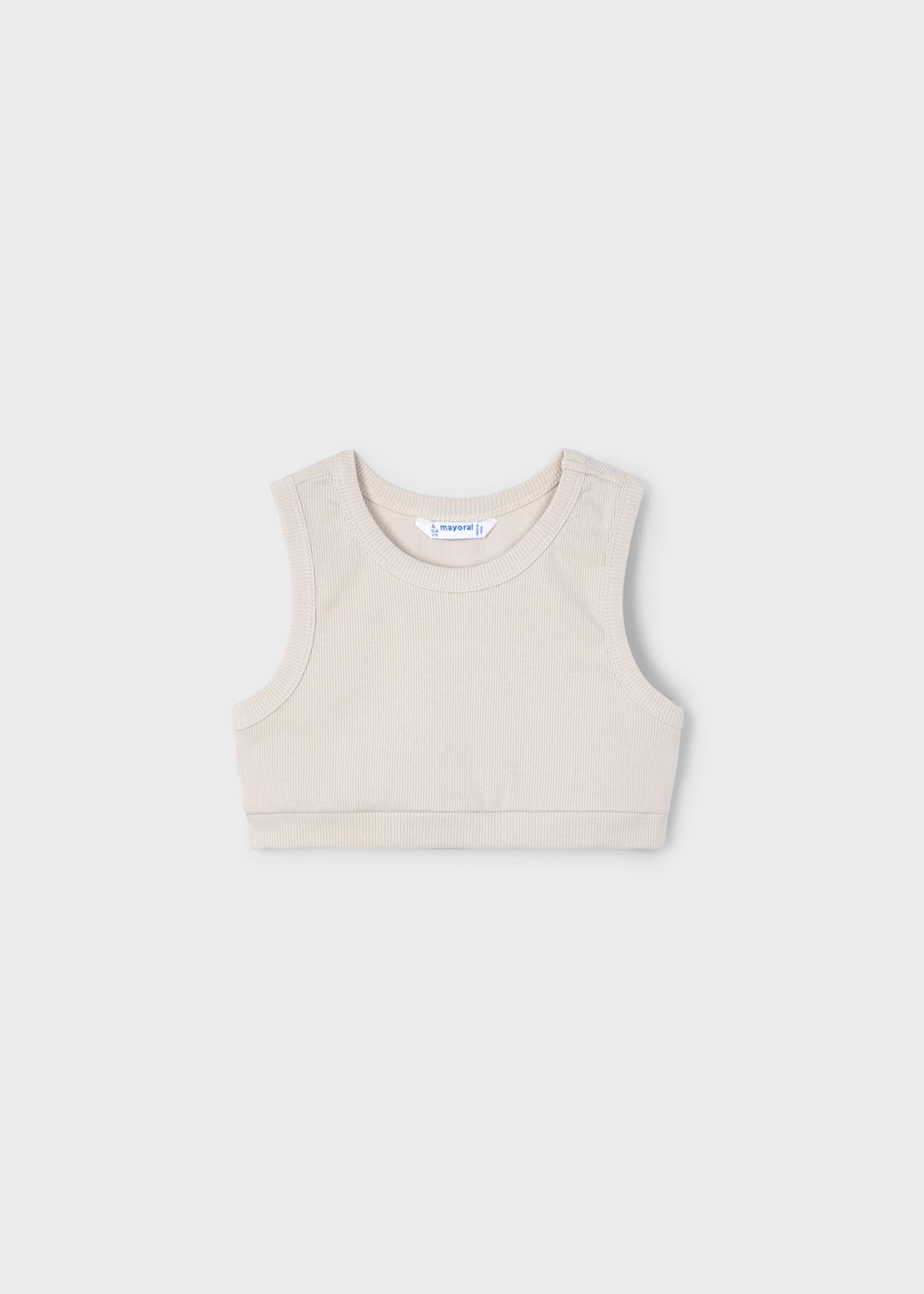 Conjunto chaleco y blusa niña