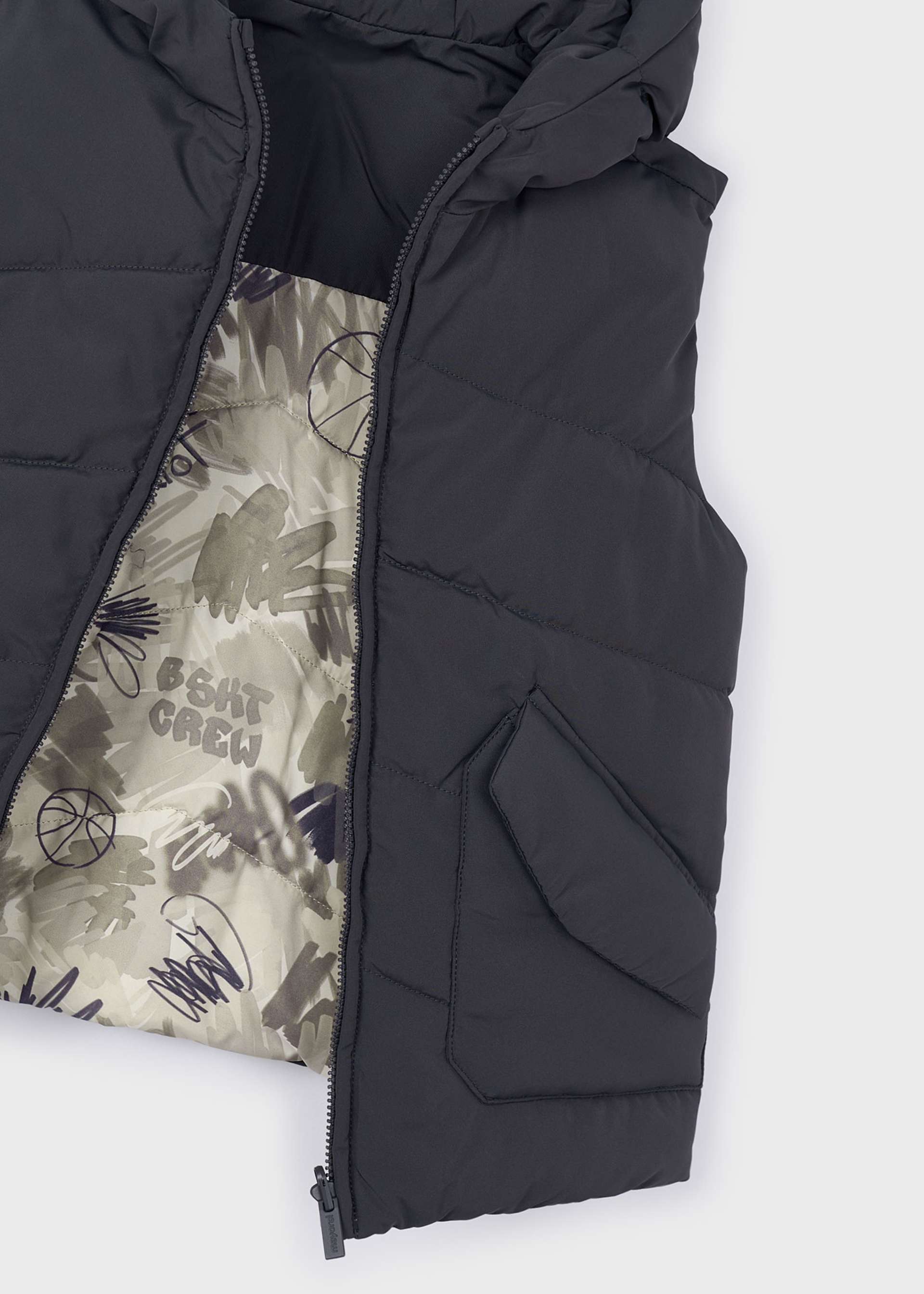 Boy Reversible Puffer Vest