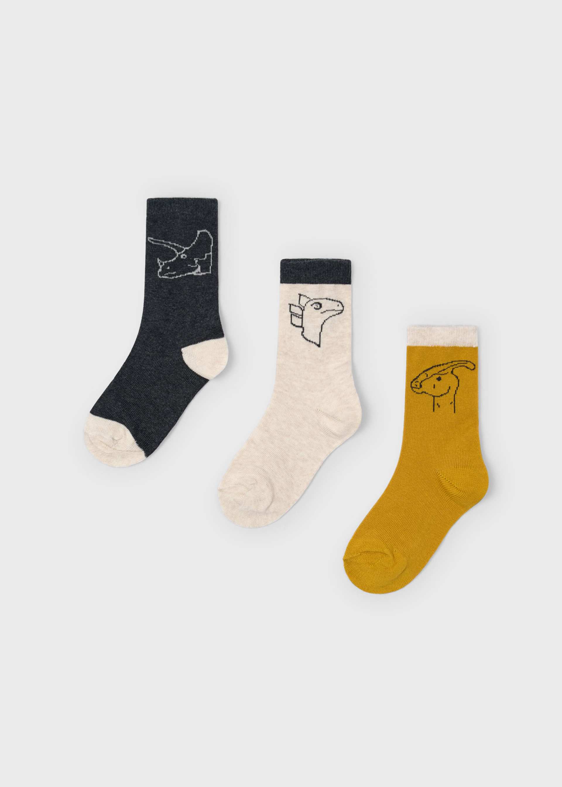 3er Pack Socken Dinosaurier Jungen