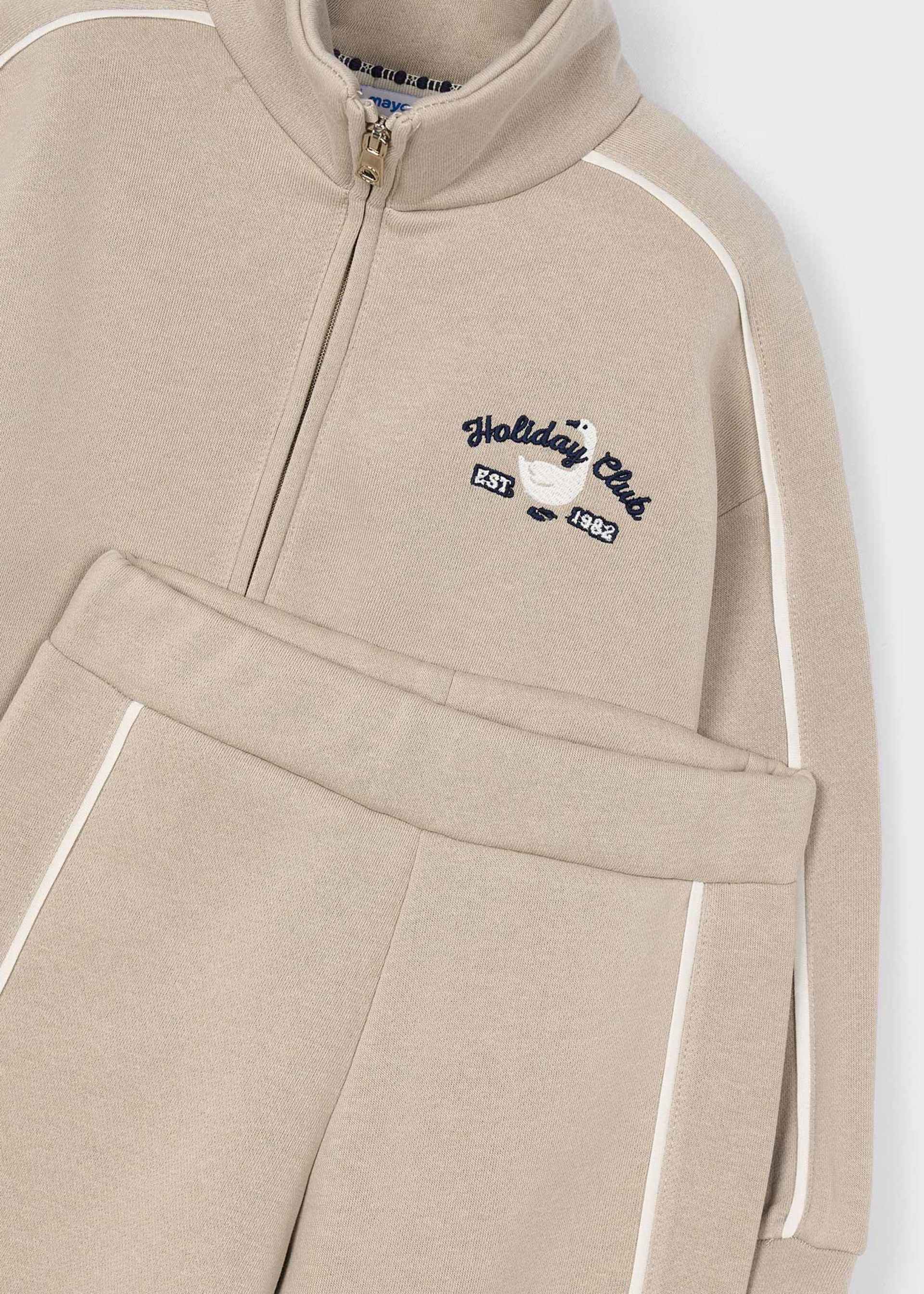 Jogginganzug Seitenstreifen Mädchen