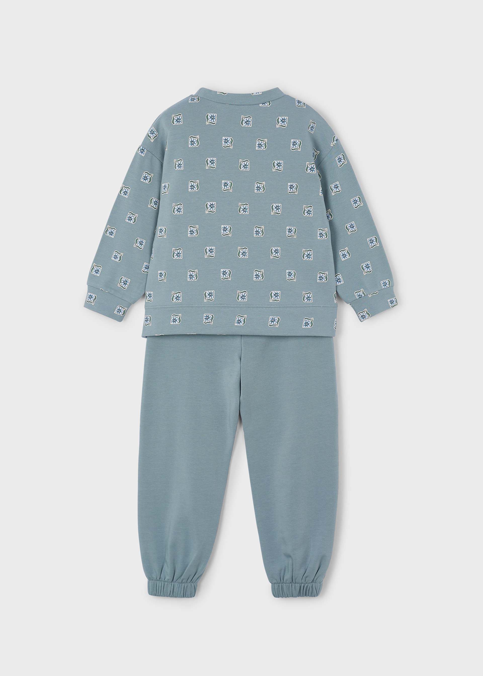 Girls printed tracksuit