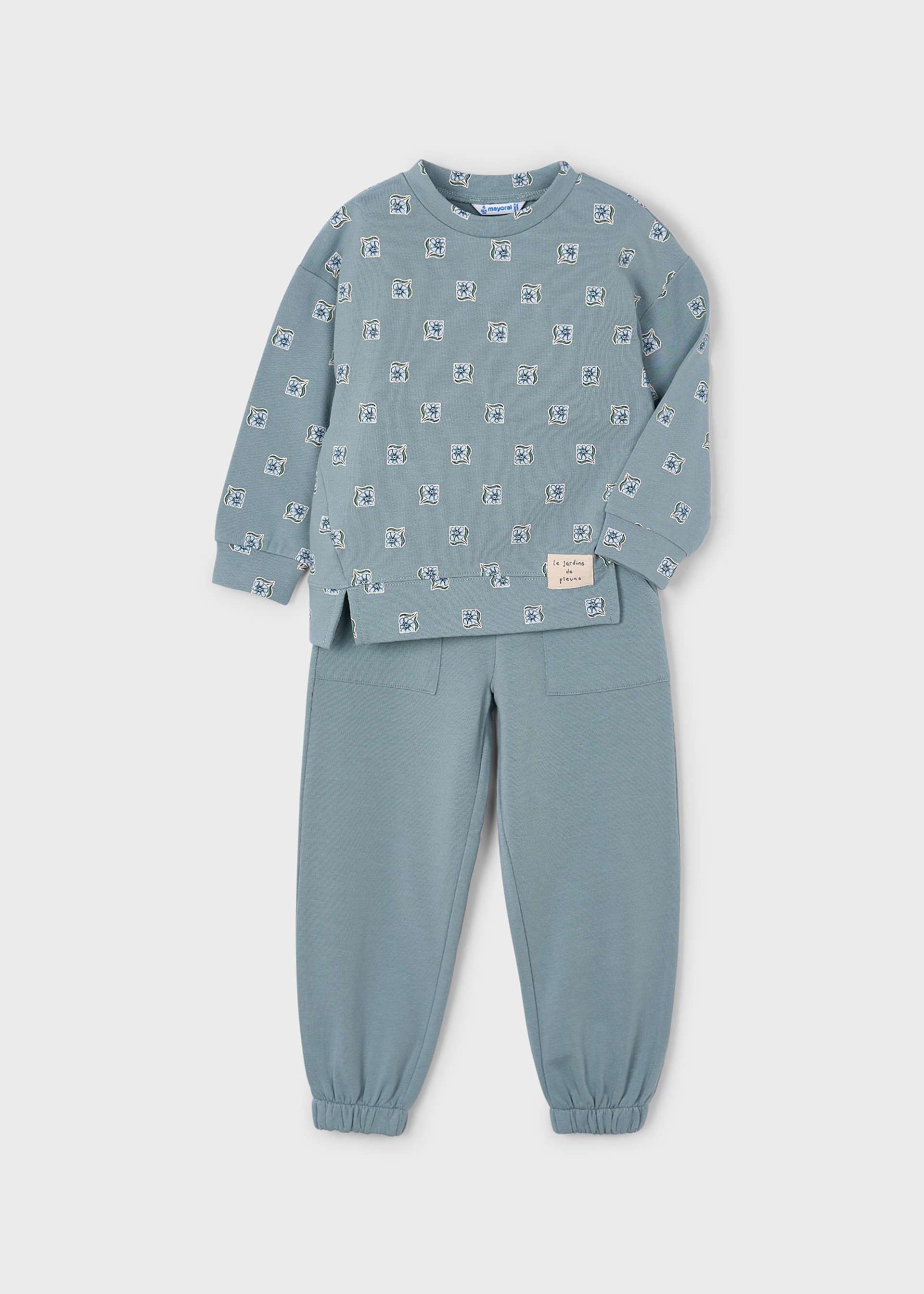 Chándal estampado niña