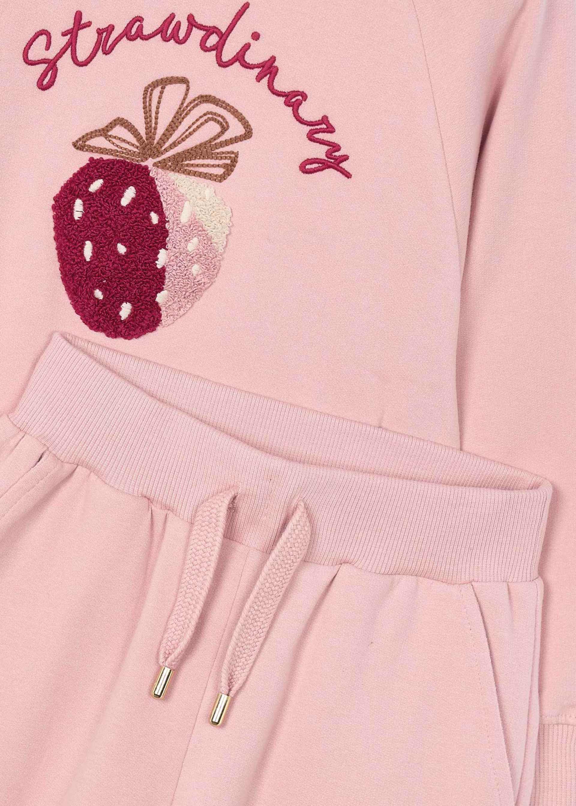 Girls embroidered tracksuit Girls embroidered tracksuit
