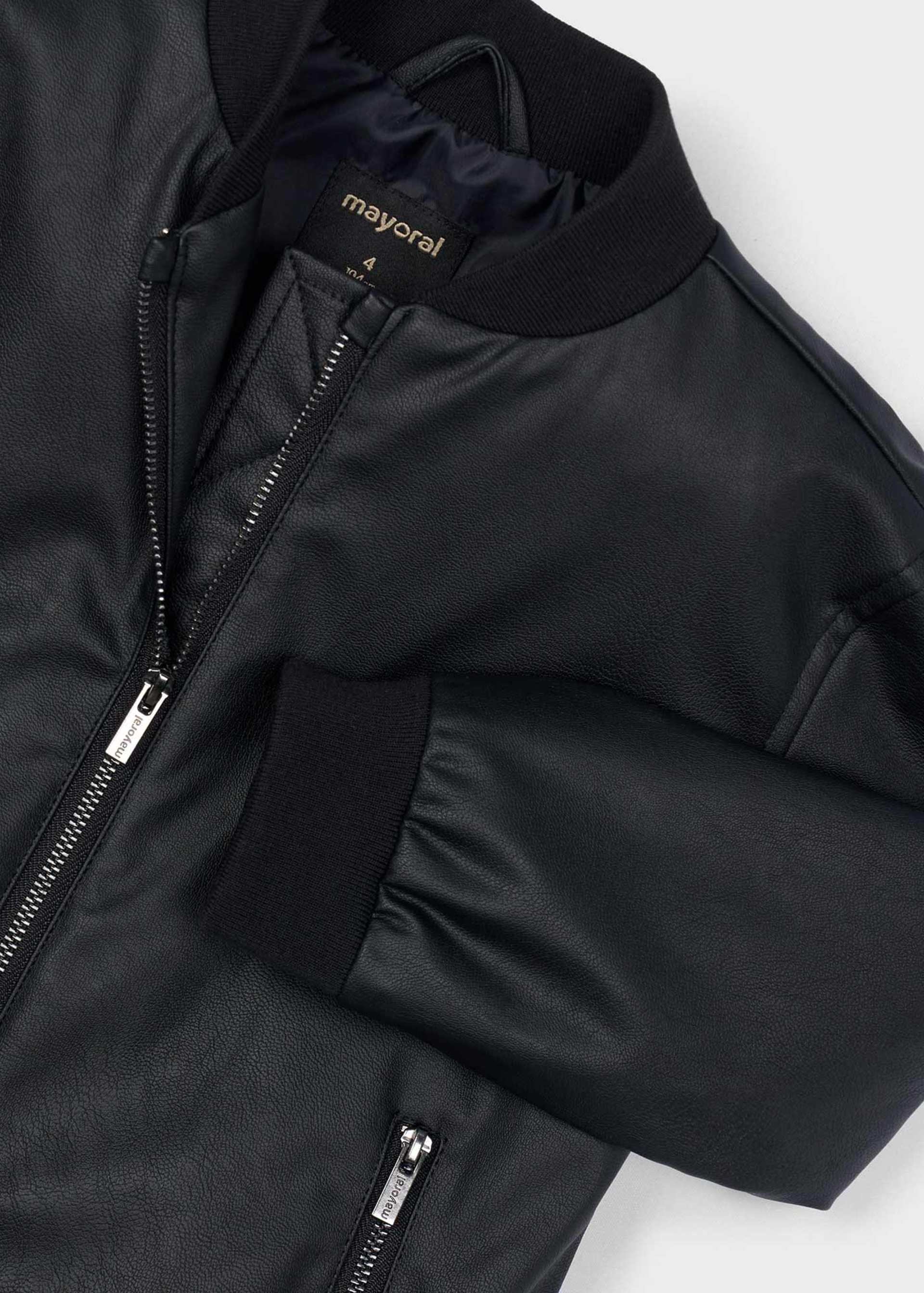 Unisex leatherette jacket