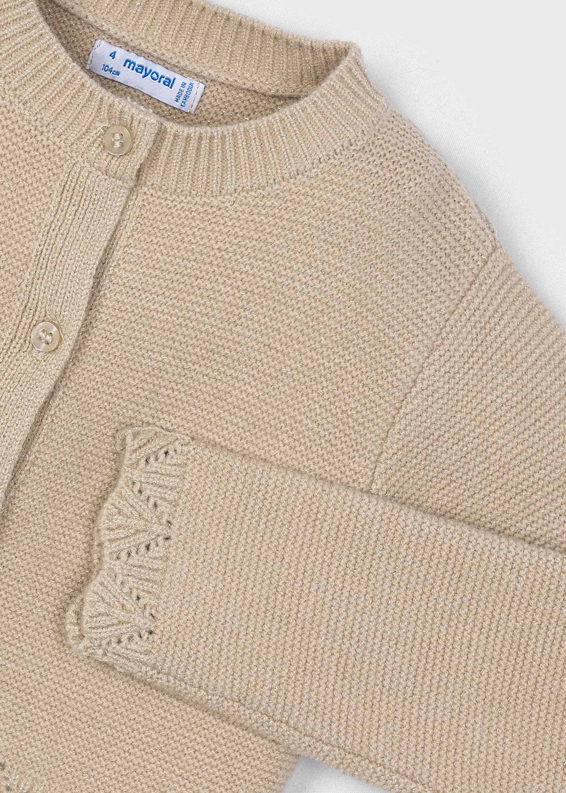 Girls knitted cardigan