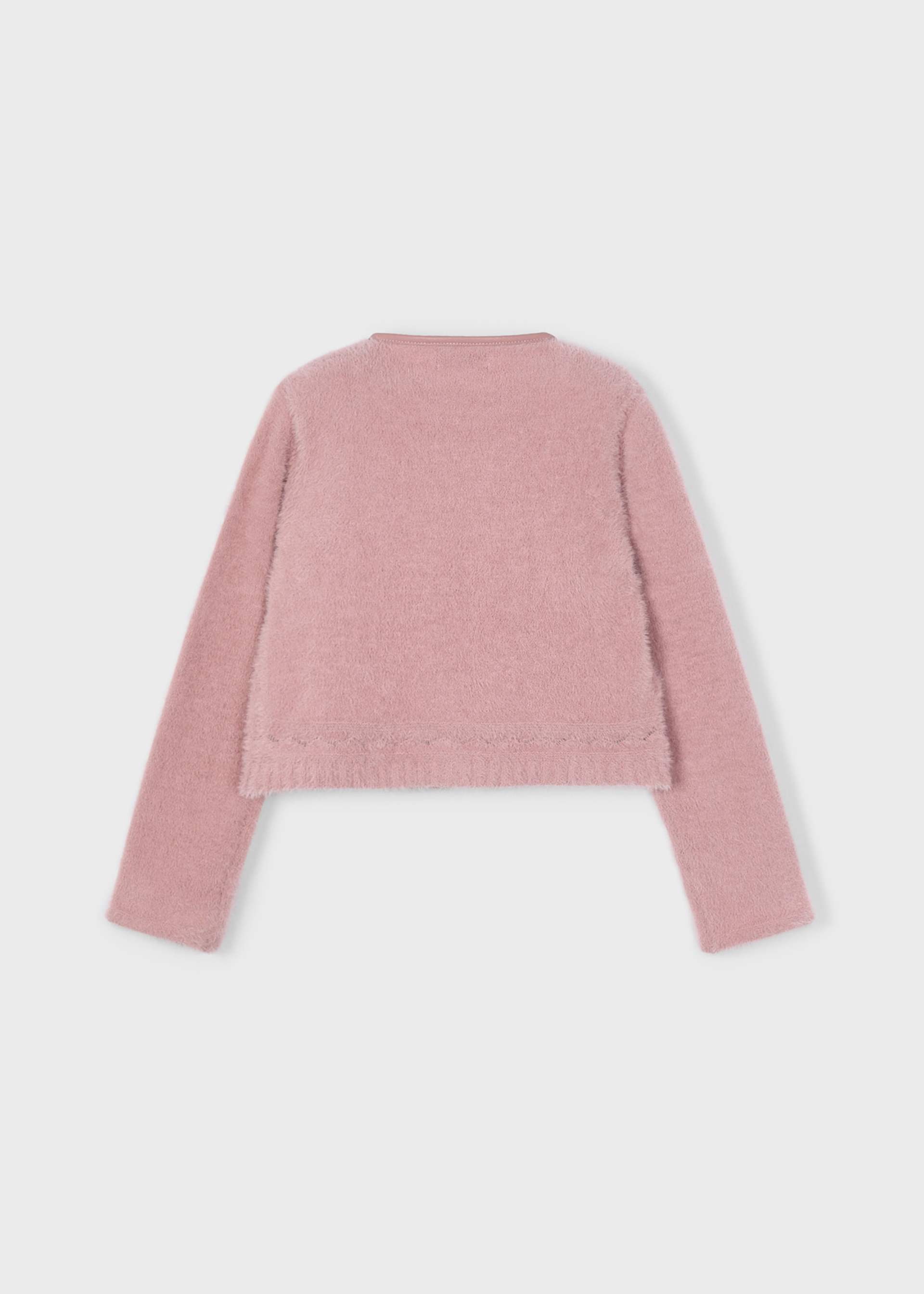 Suéter tricot pelo niña