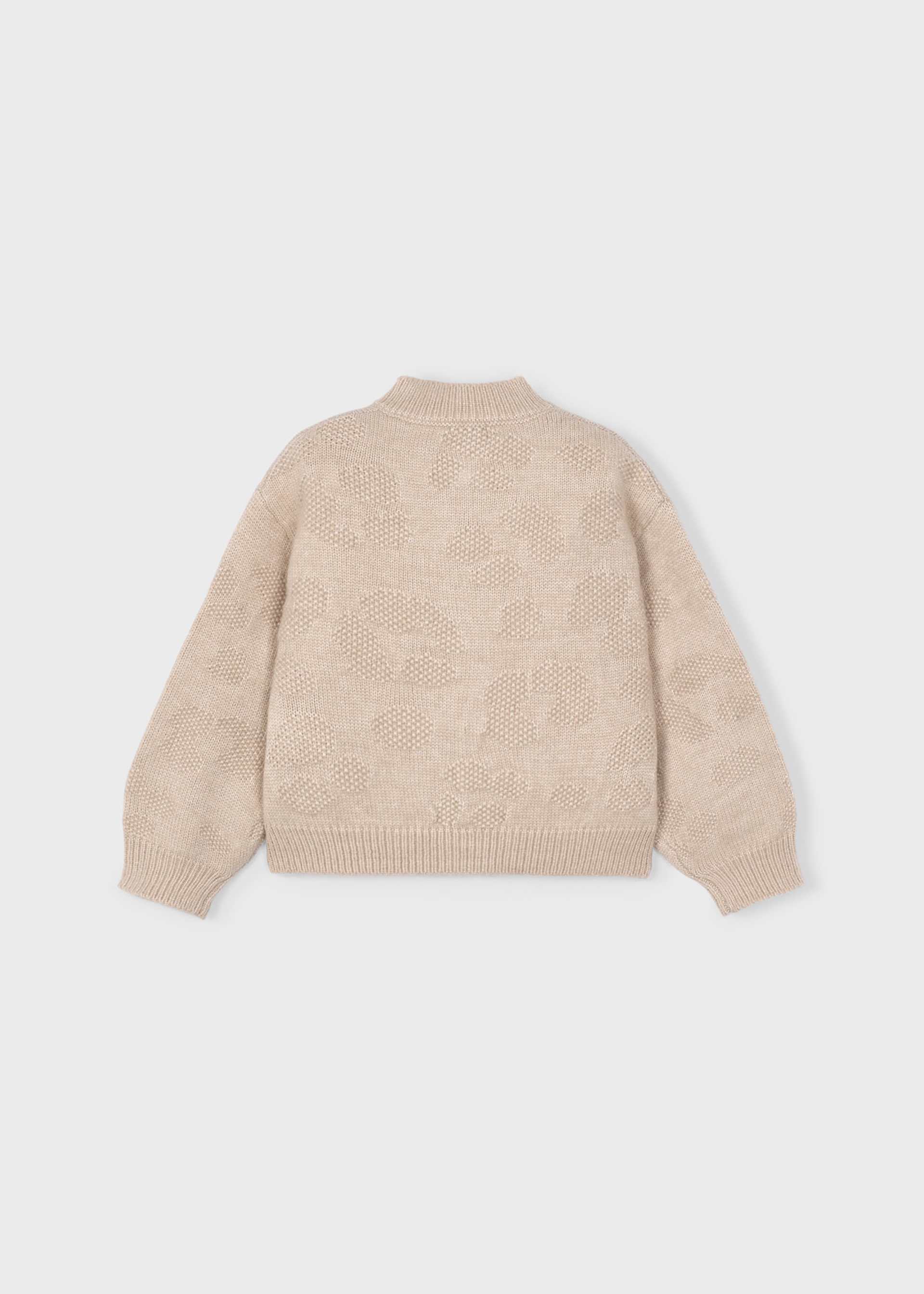 Cardigan tricot fetita