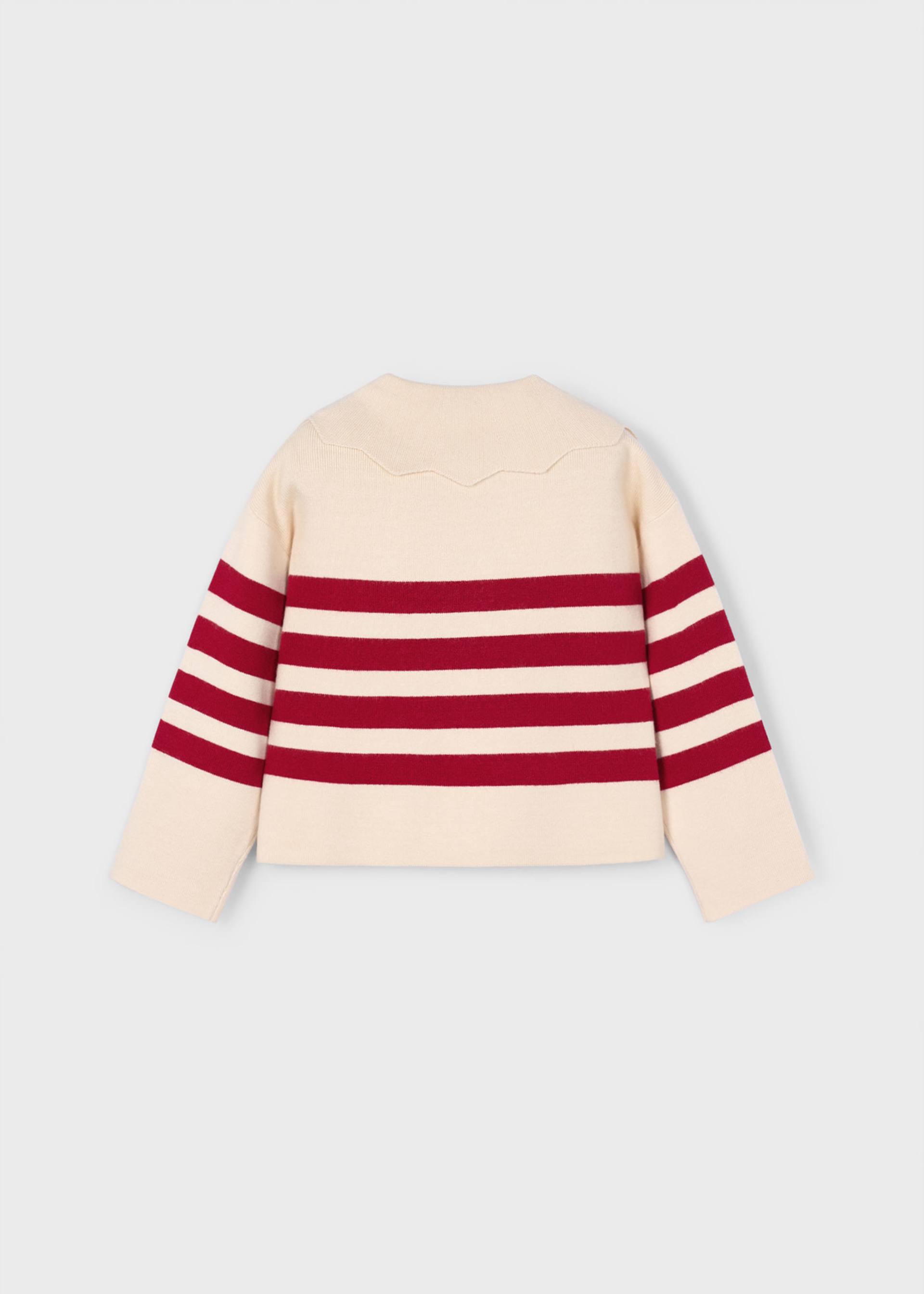 Girls striped jumper