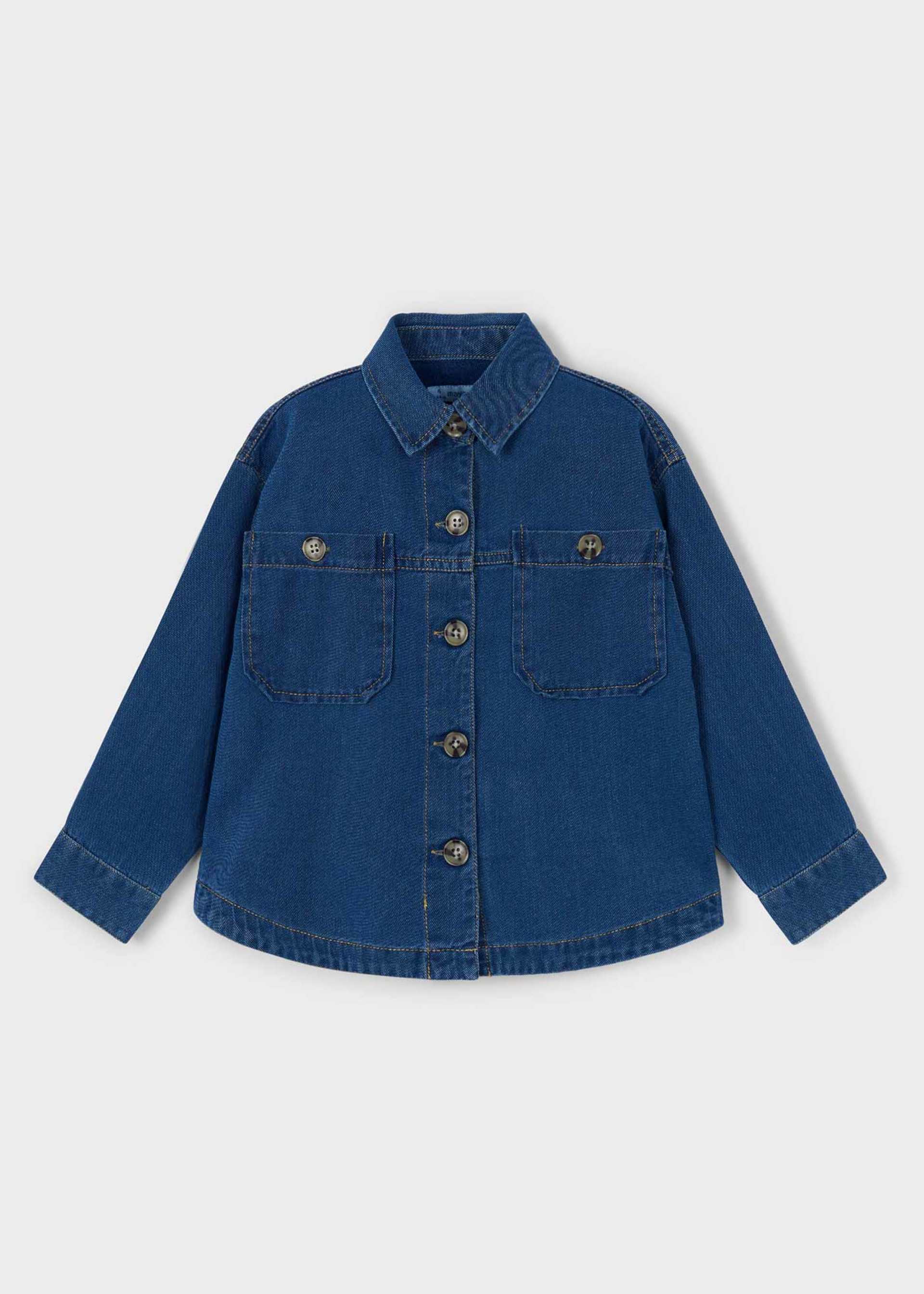 Dziecięca koszula wierzchnia jeansowa unisex