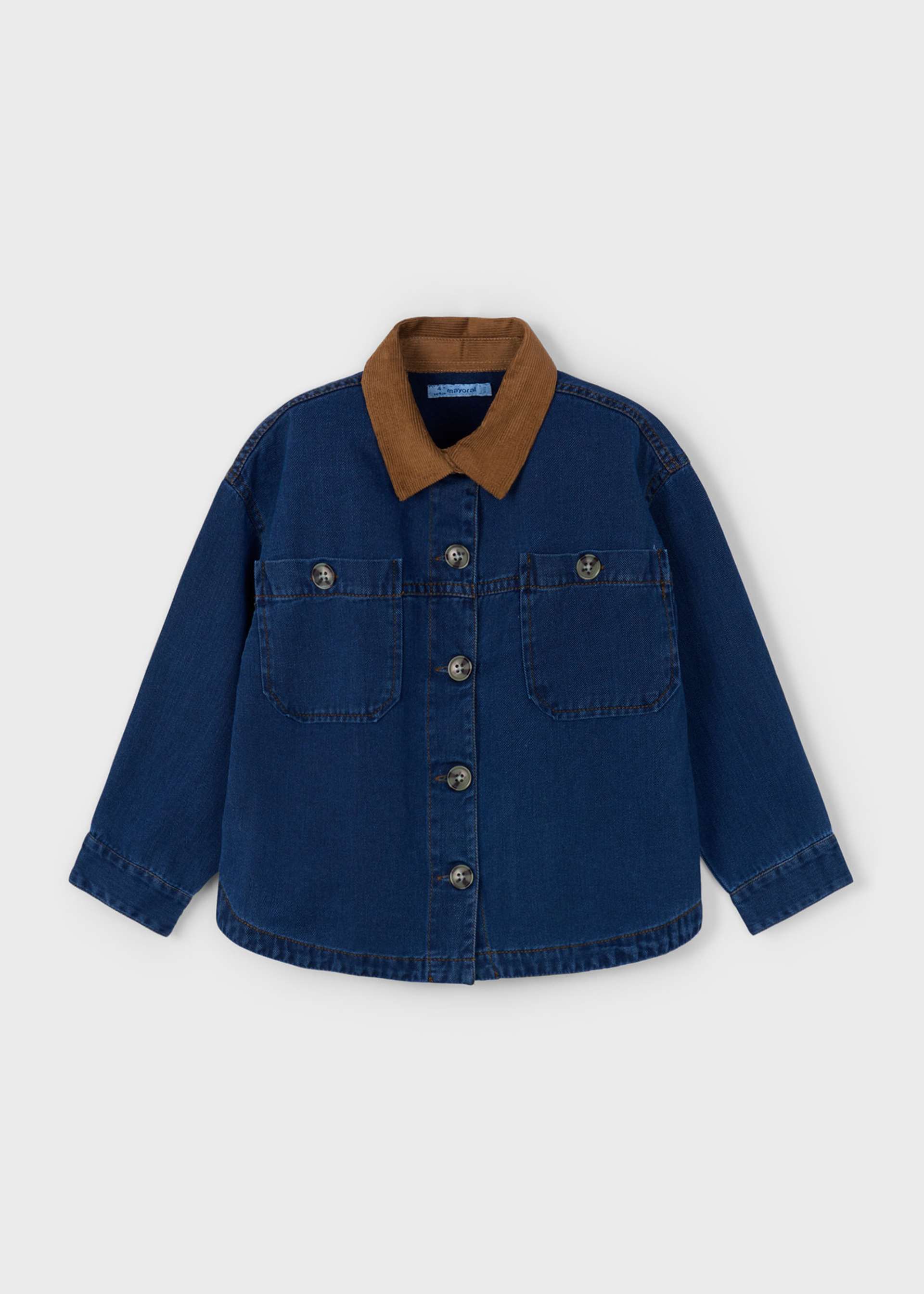 Unisex denim overshirt