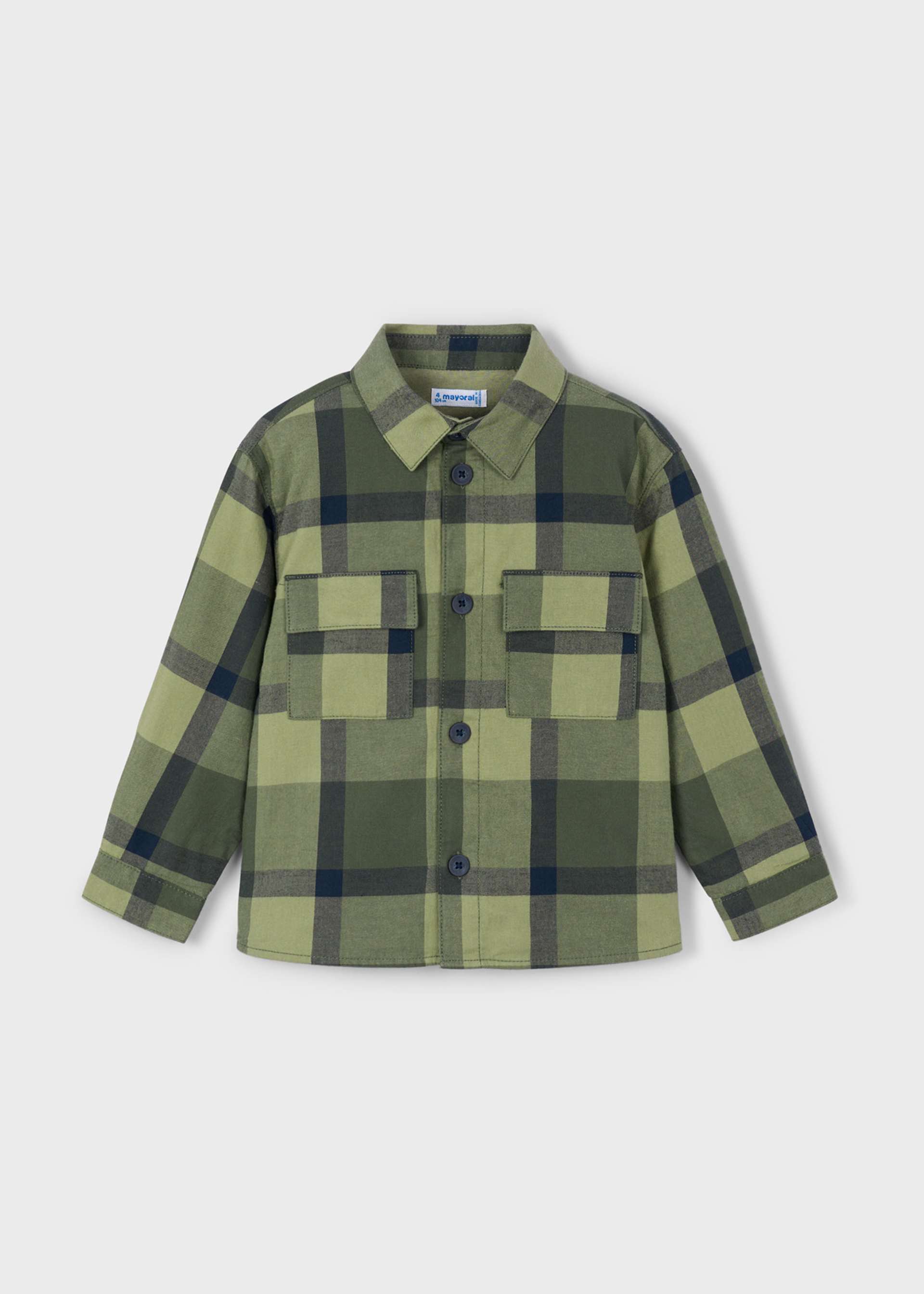 Boy Plaid Overshirt