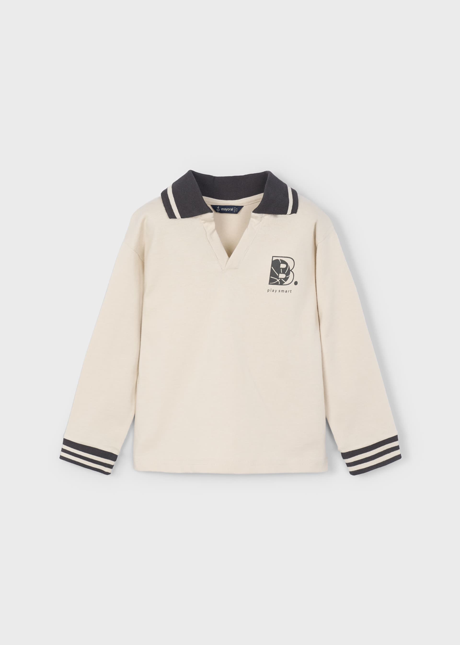 Boy Graphic Polo Shirt