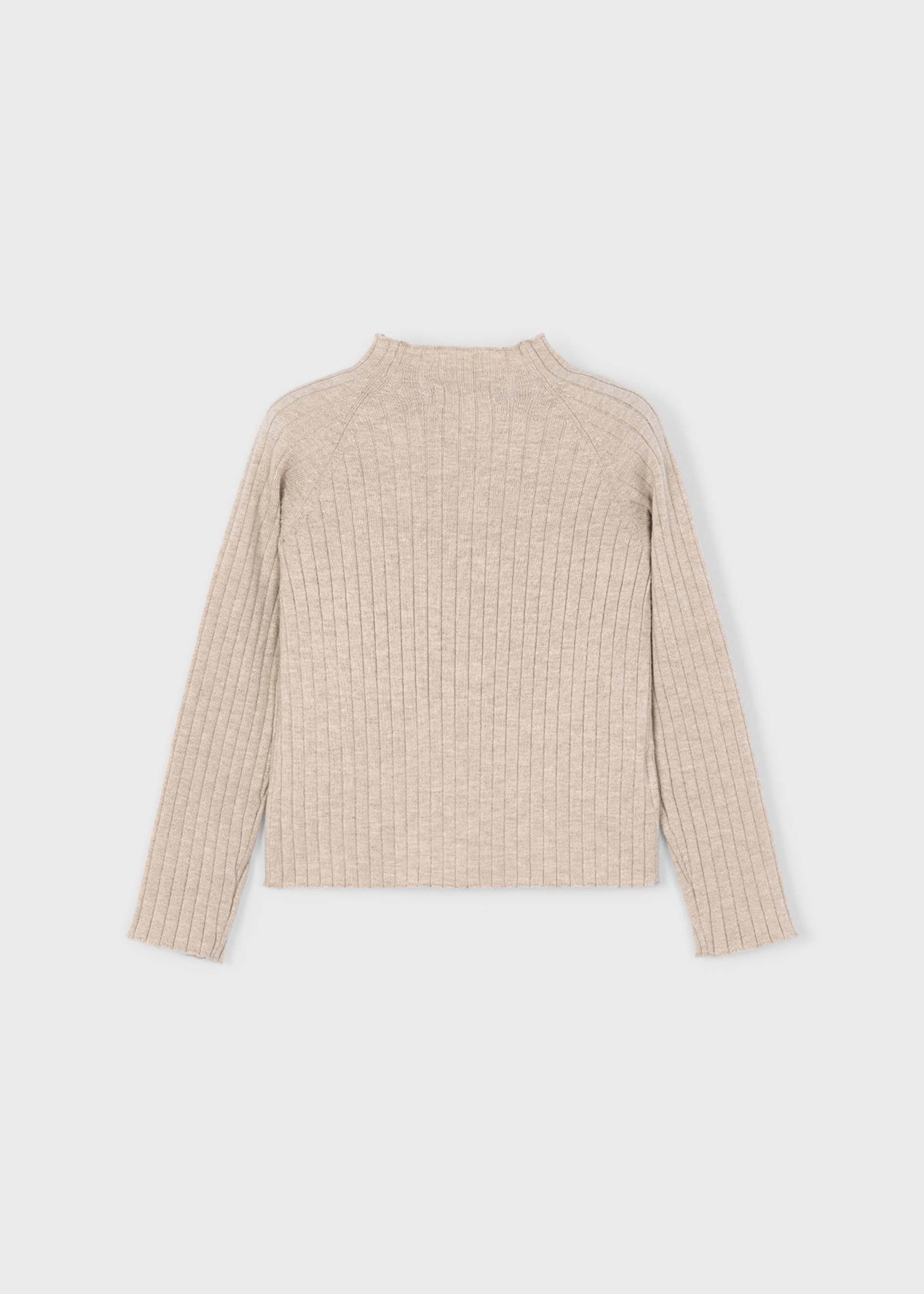 Girls Slim Fit Sweater Girls Long Sleeve Mock Turtleneck Sweater - Slim Fit Pullover For 4-14 Years Girls Turtleneck Sweater