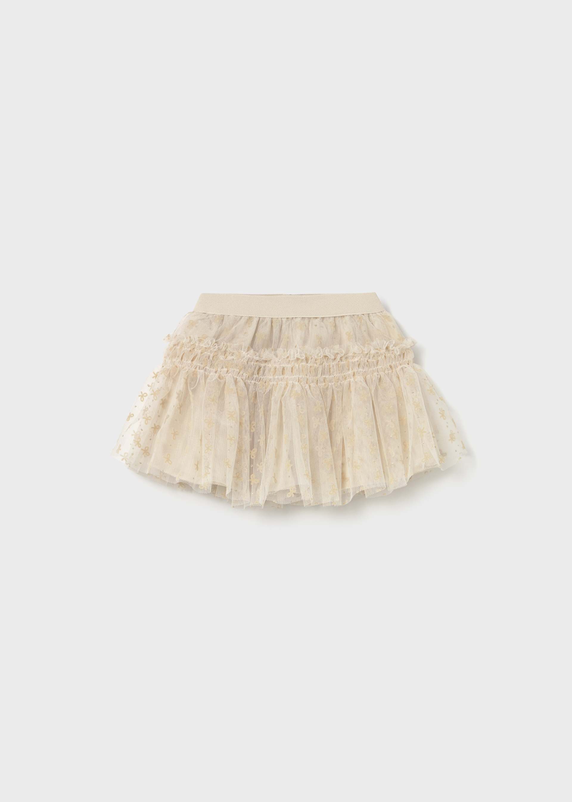 Baby tulle polka dot skirt
