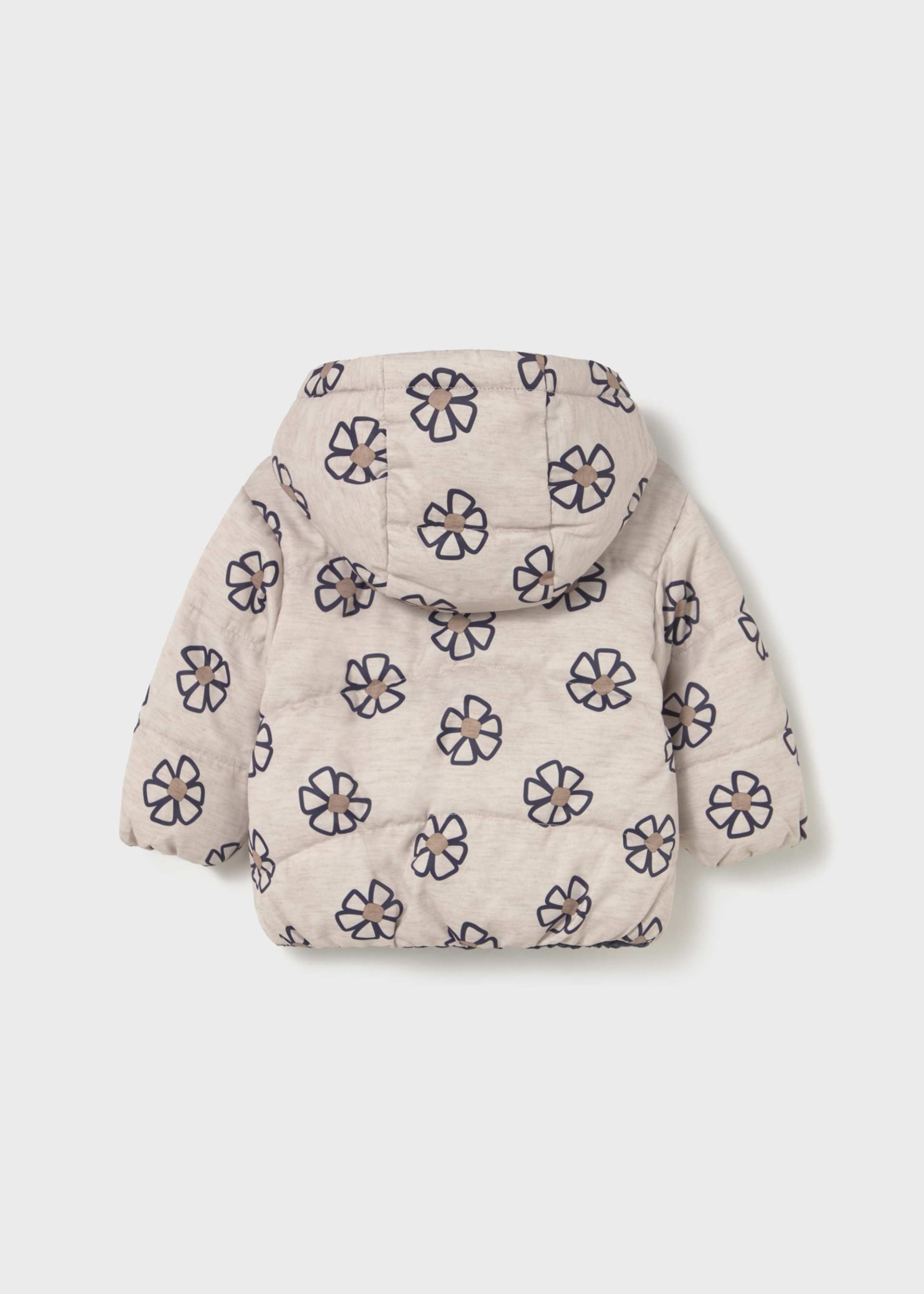 Baby Reversible Printed Puffer Jacket