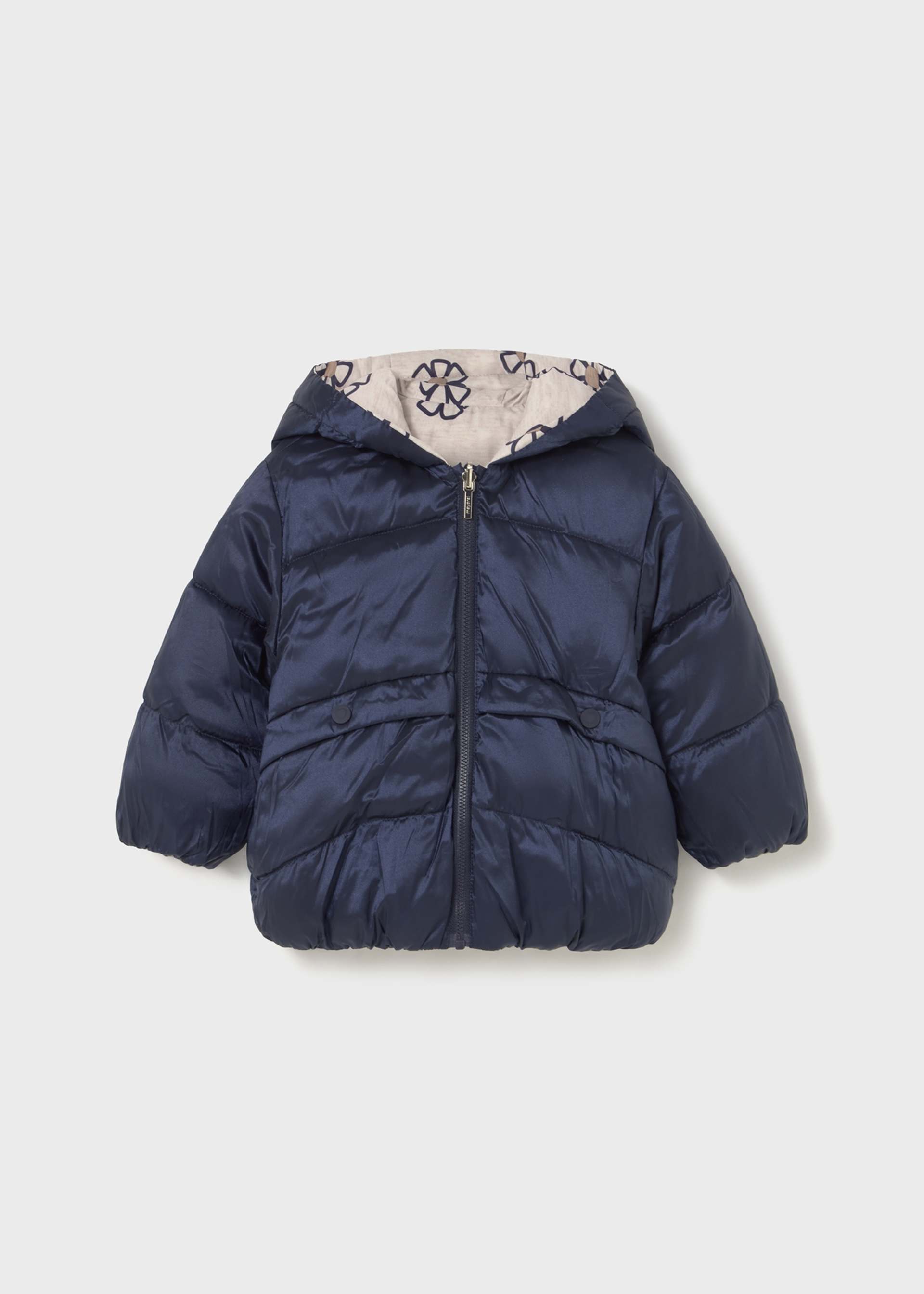 Baby reversible printed coat