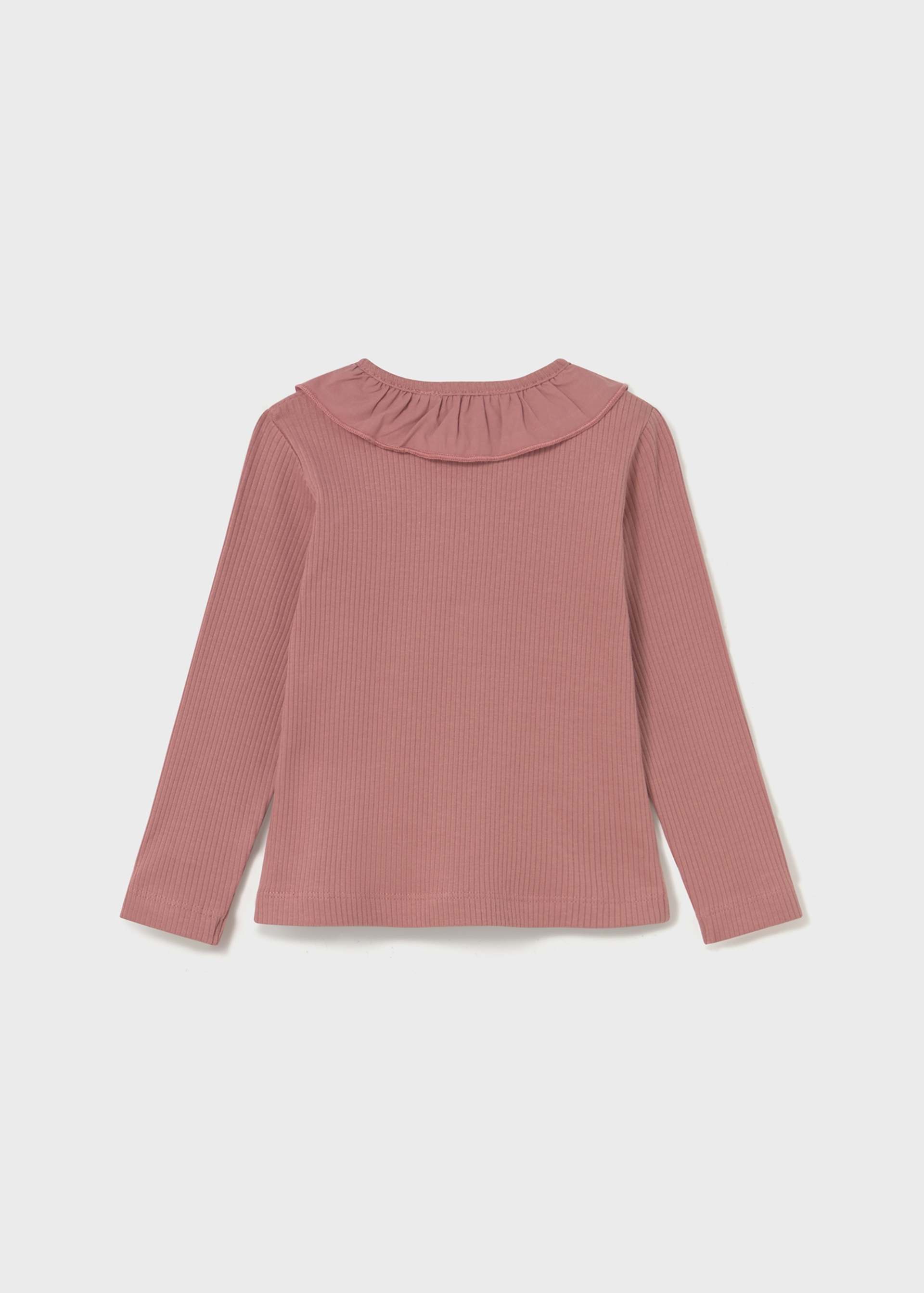 Polo canalé cuello holán bebé