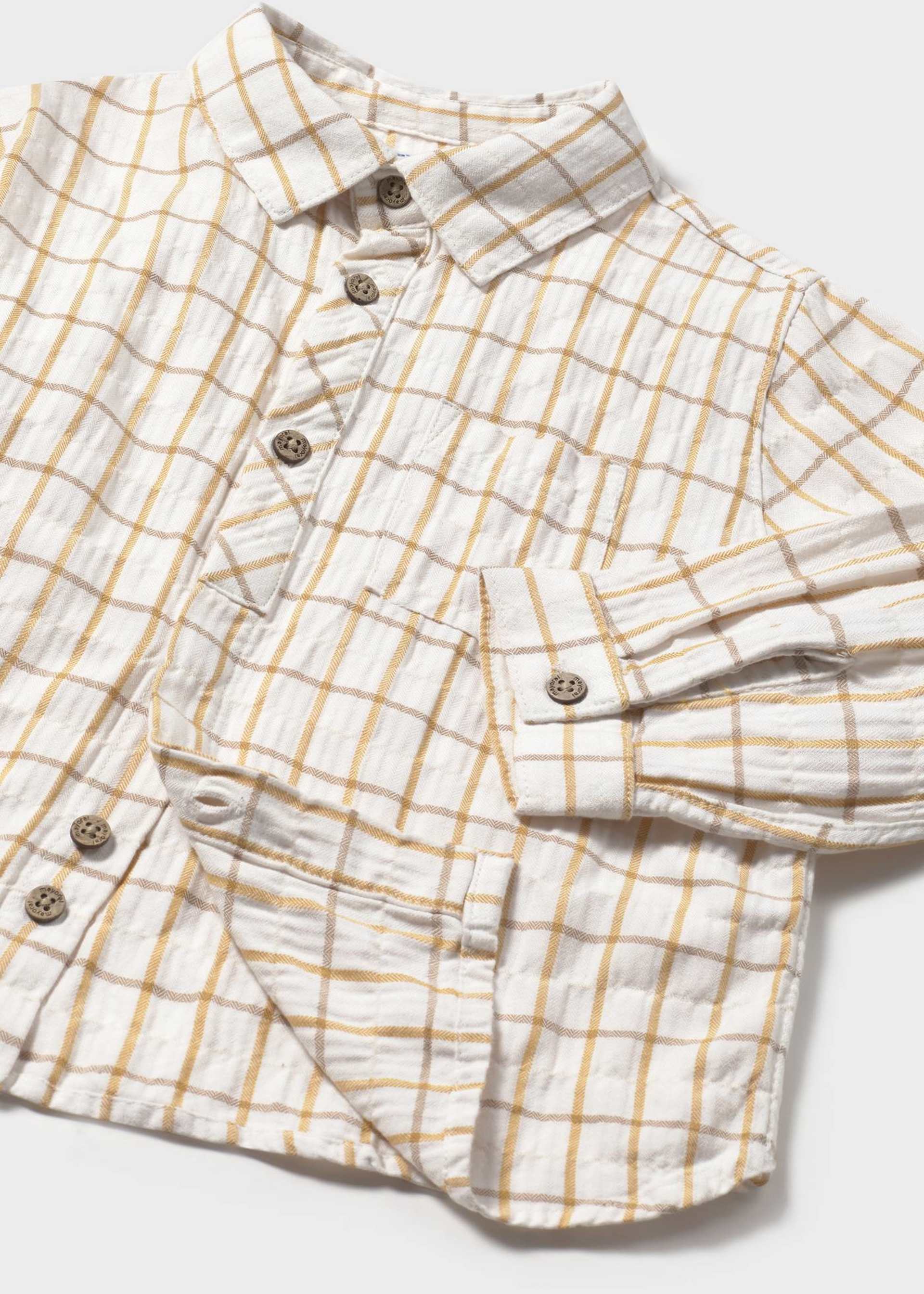 Camicia quadri neonato