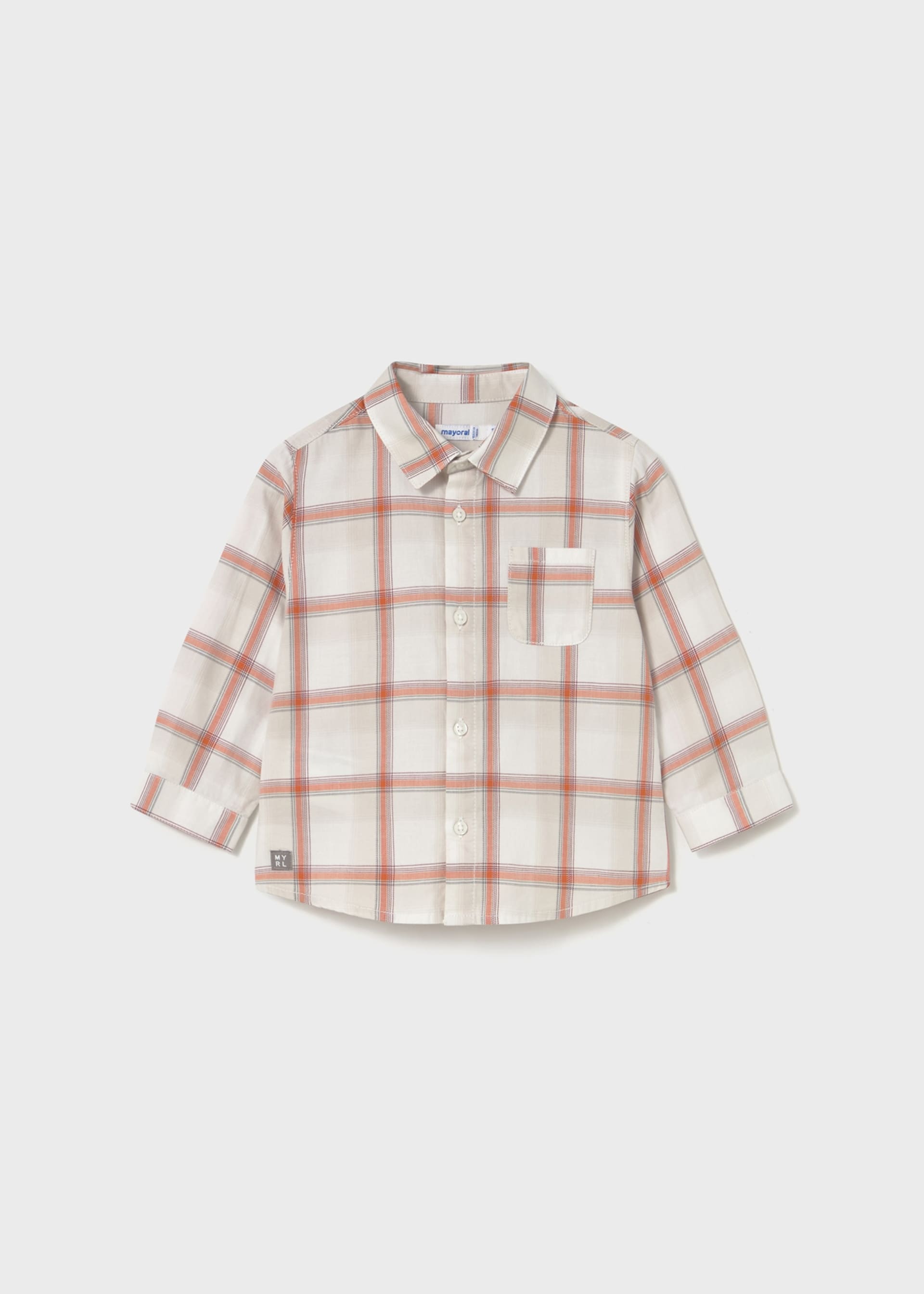 Chemise à carreaux bébé