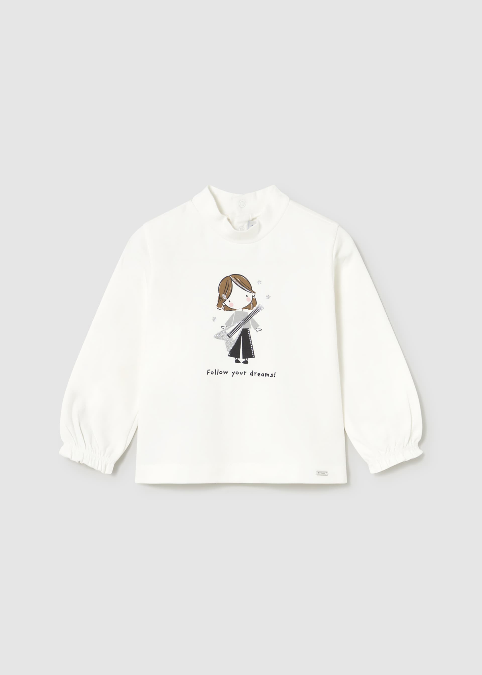 Baby semi-sheer doll t-shirt