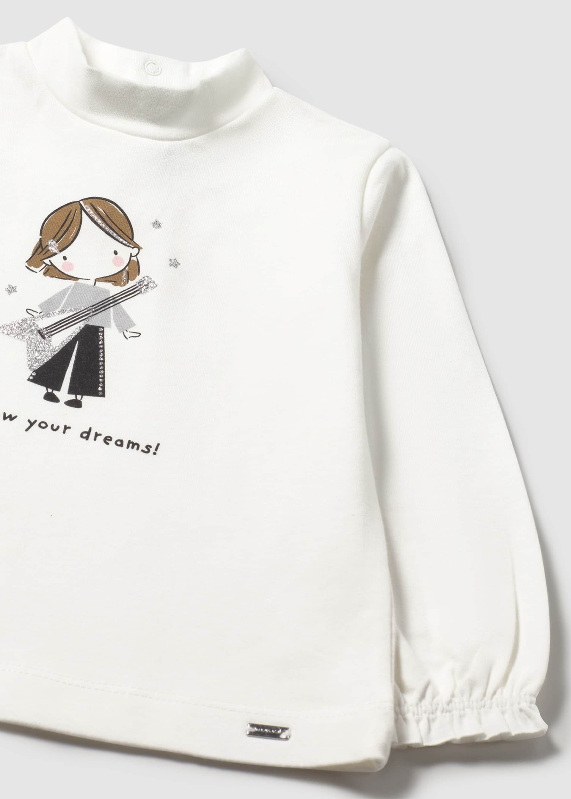 Baby semi-sheer doll t-shirt