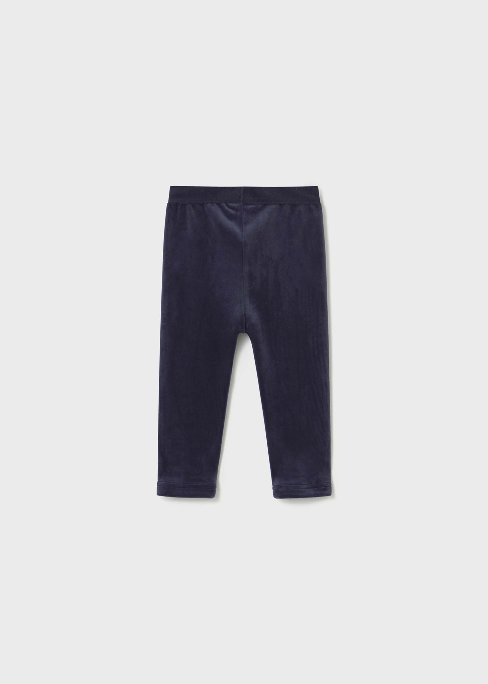 Samt Leggings basic Baby