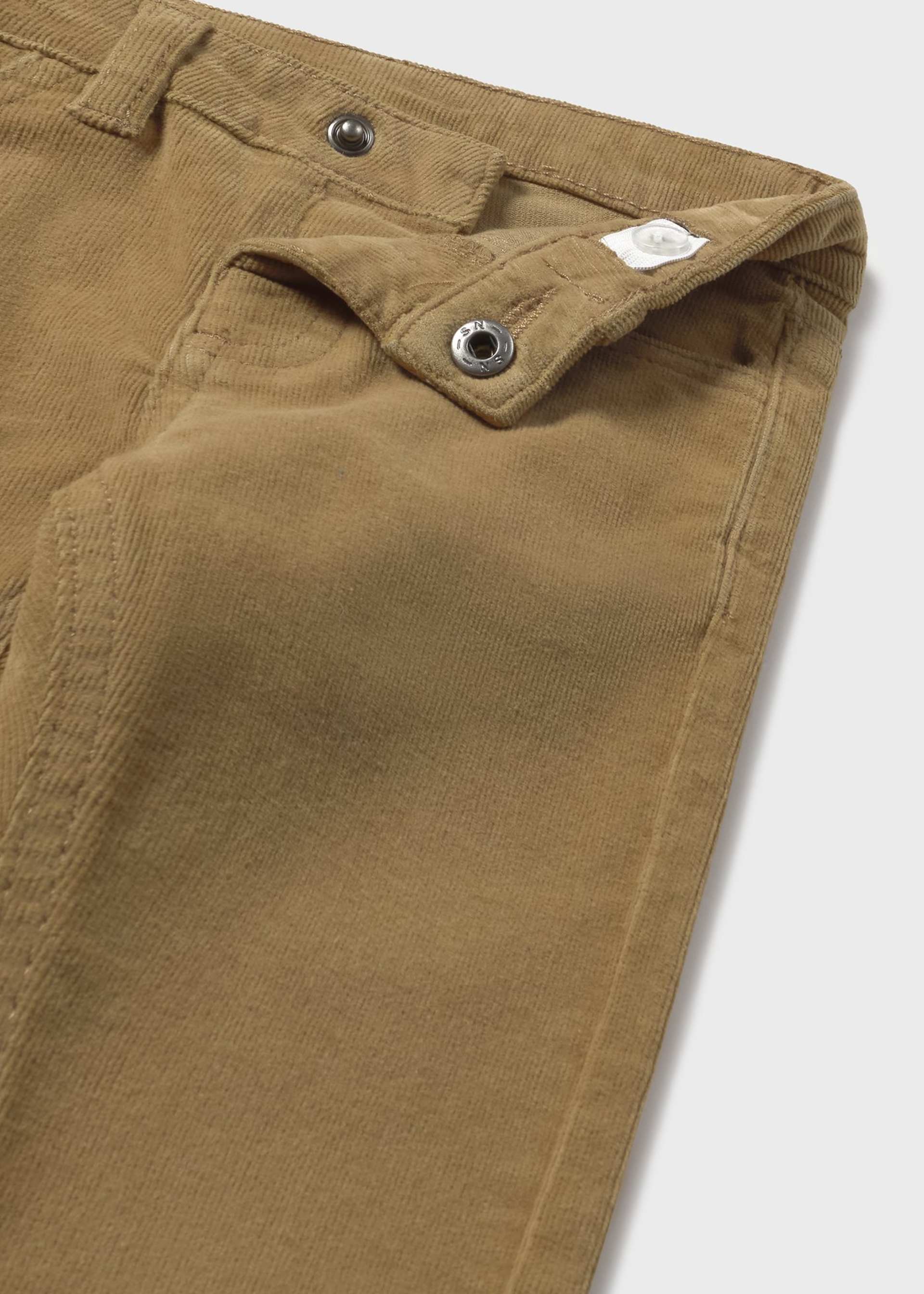 Babys basic straight-leg corduroy trousers