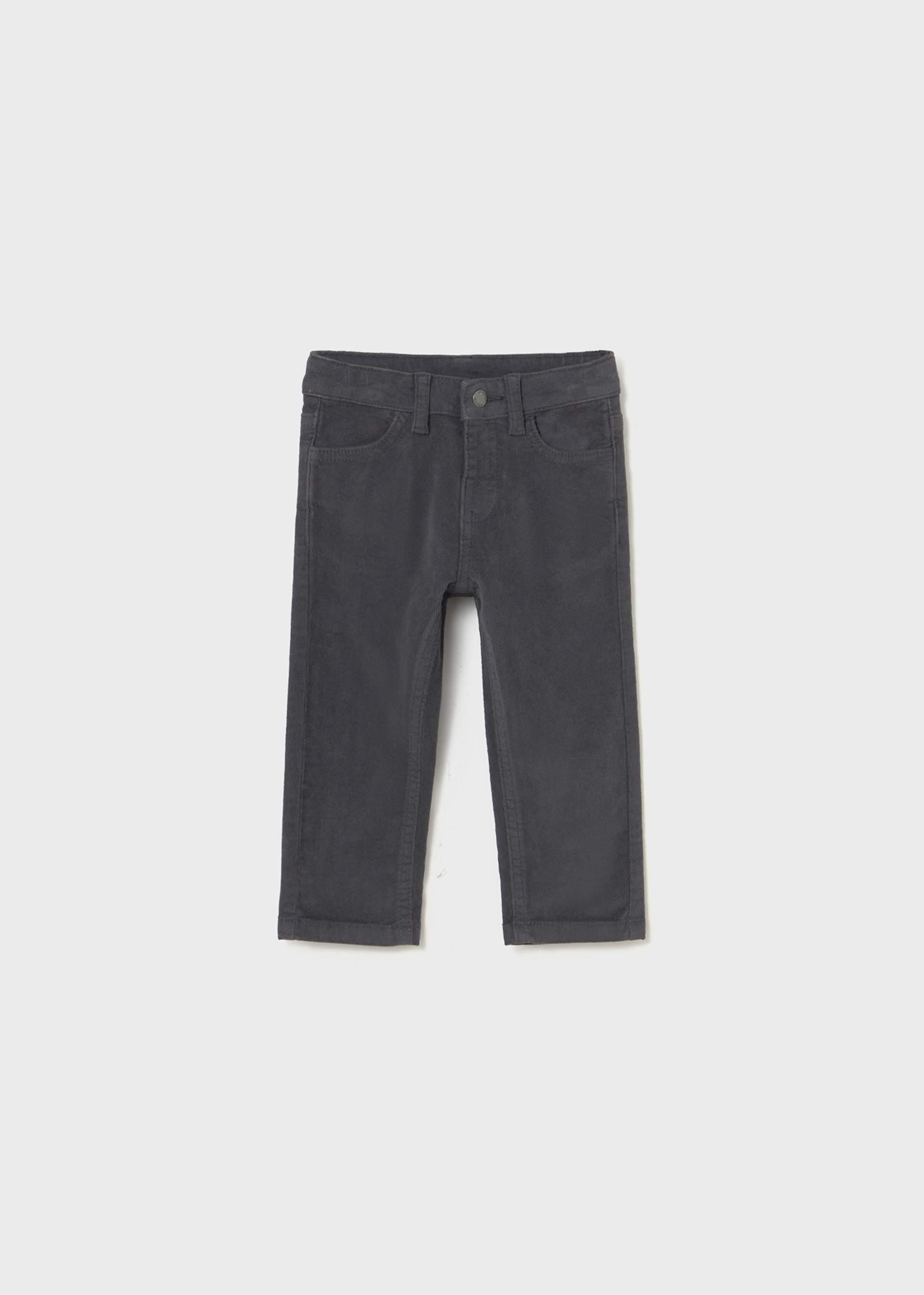 Babys basic straight-leg corduroy trousers