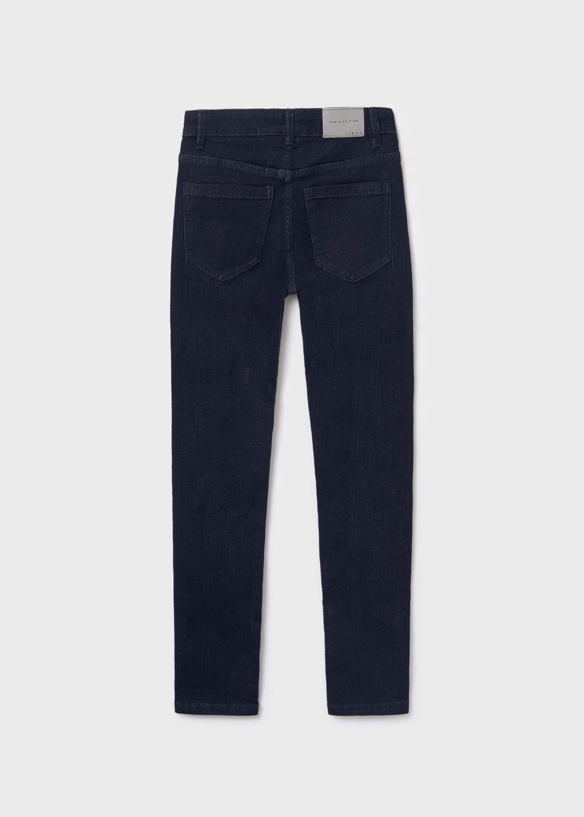 Unisex Basic Fitted Jeans