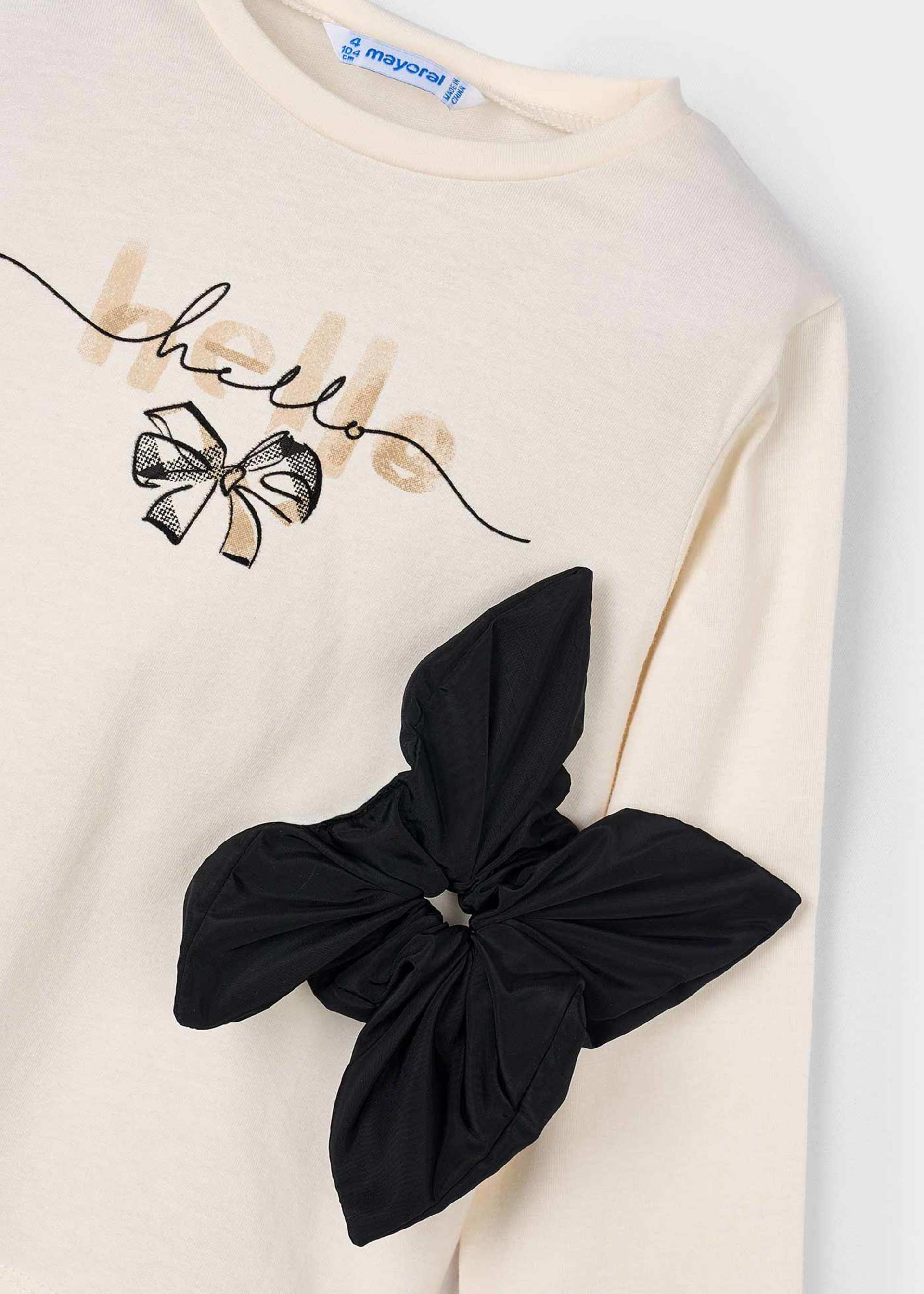 Shirt mit Haargummi Mädchen