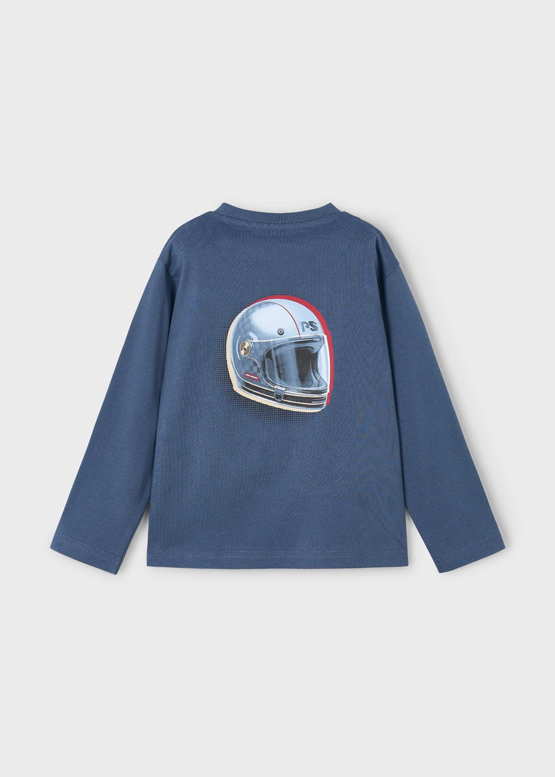 Playera estampado motos niño