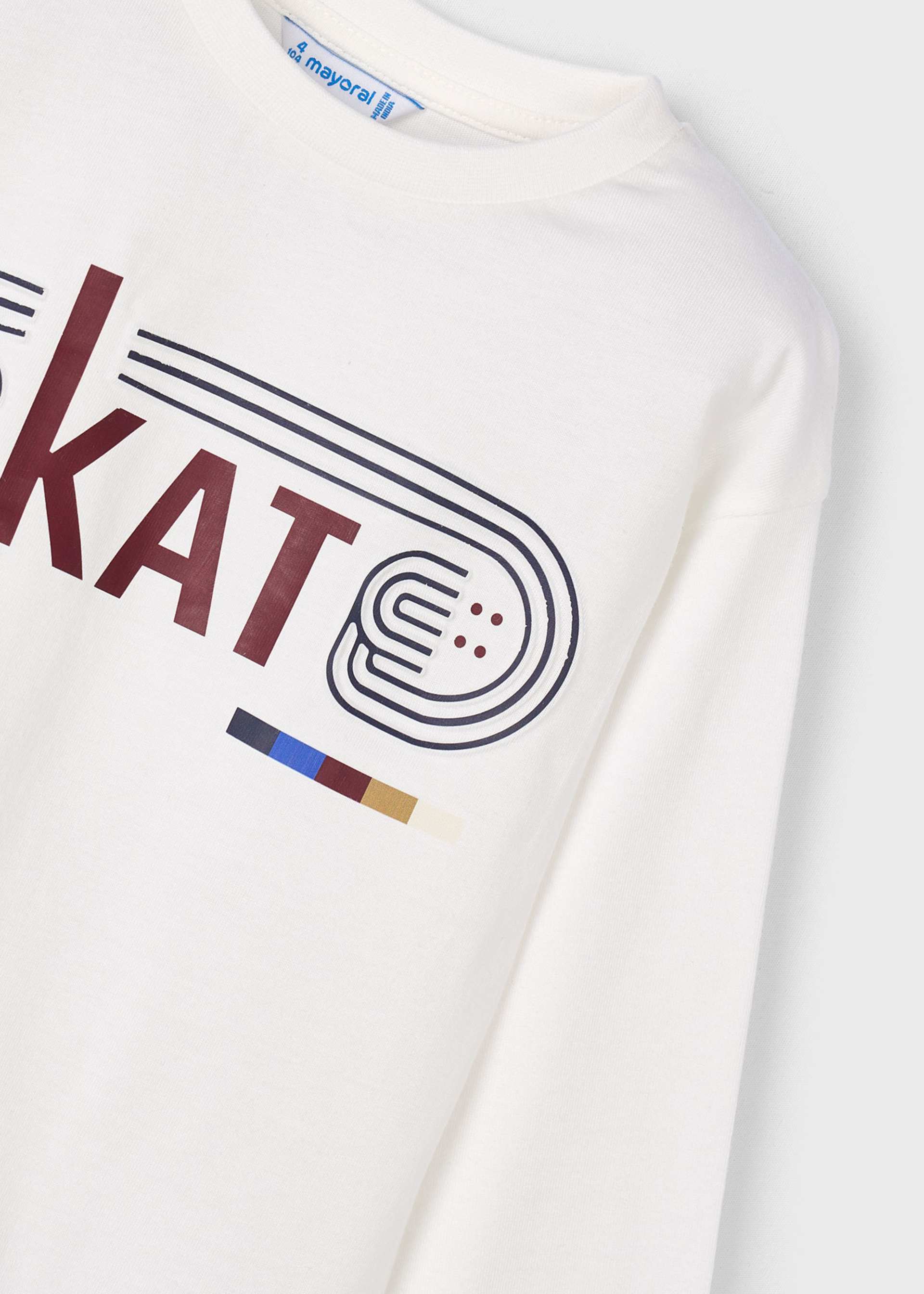 Boys long sleeved skate shirt