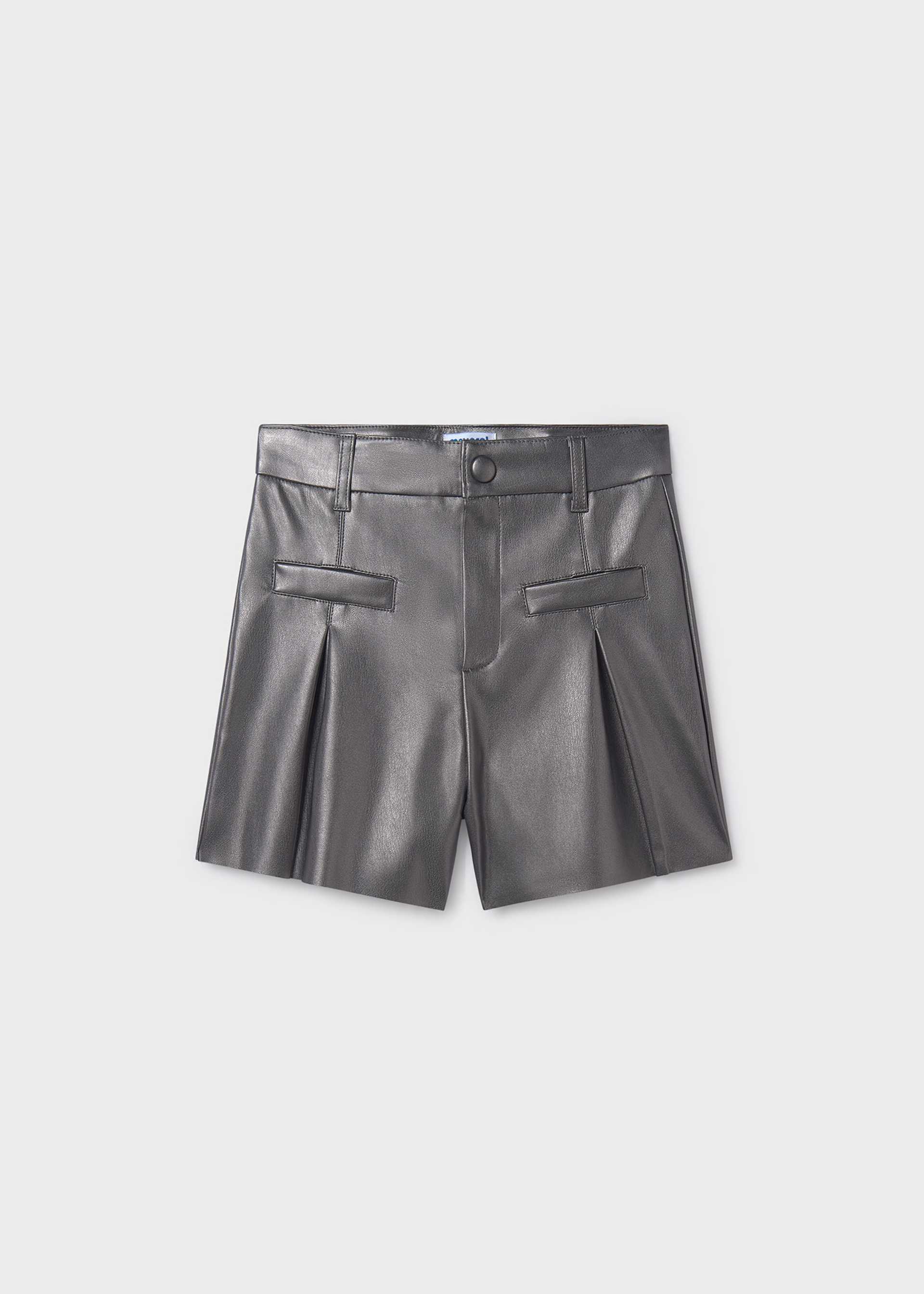 Girl Faux Leather Shorts