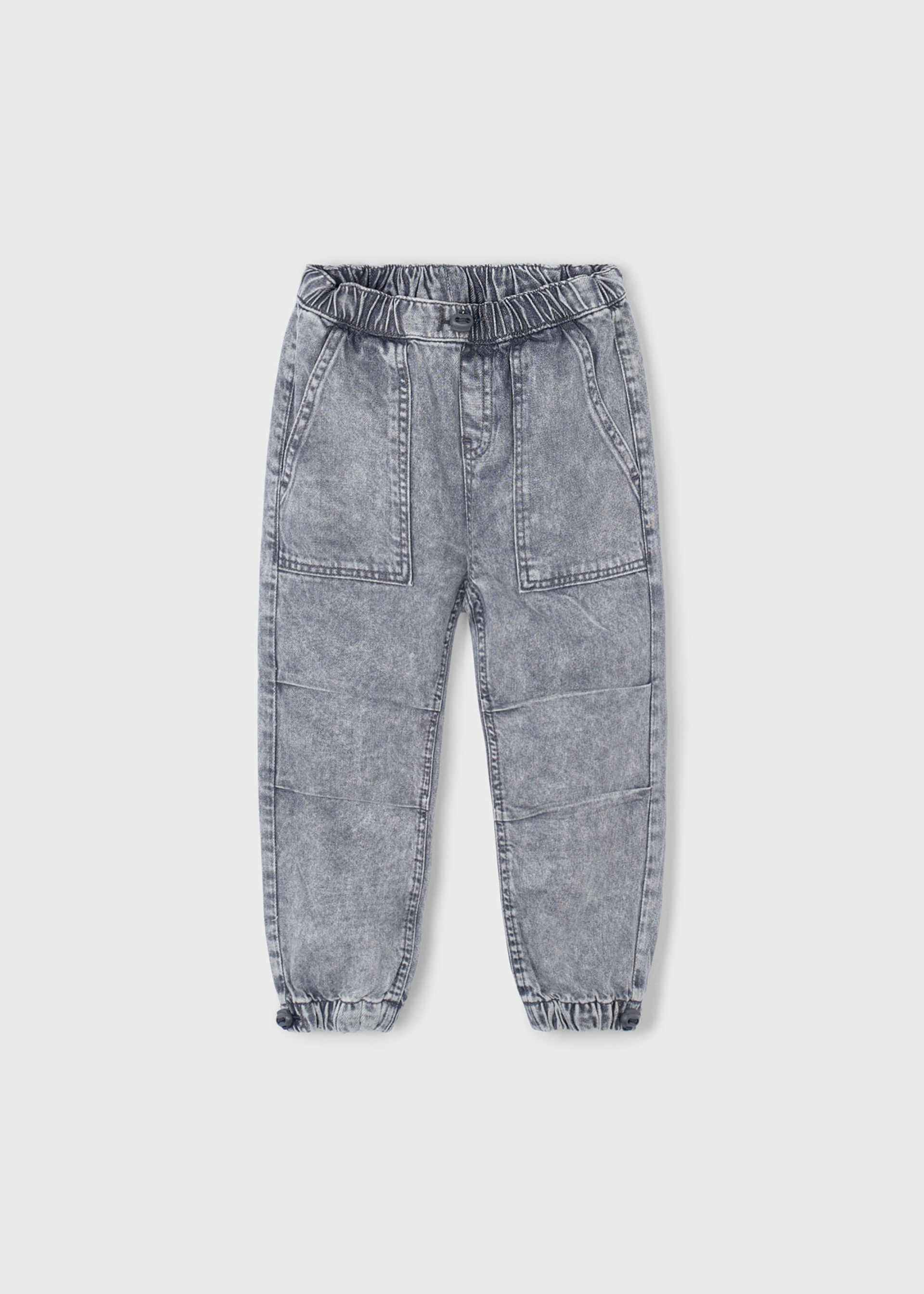Boys denim parachute trousers Boys denim parachute trousers