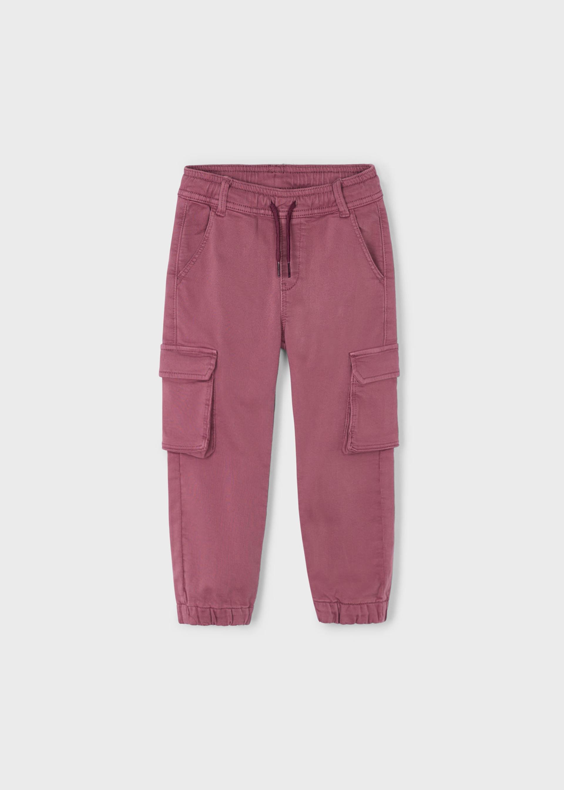 Boys soft cargo pants