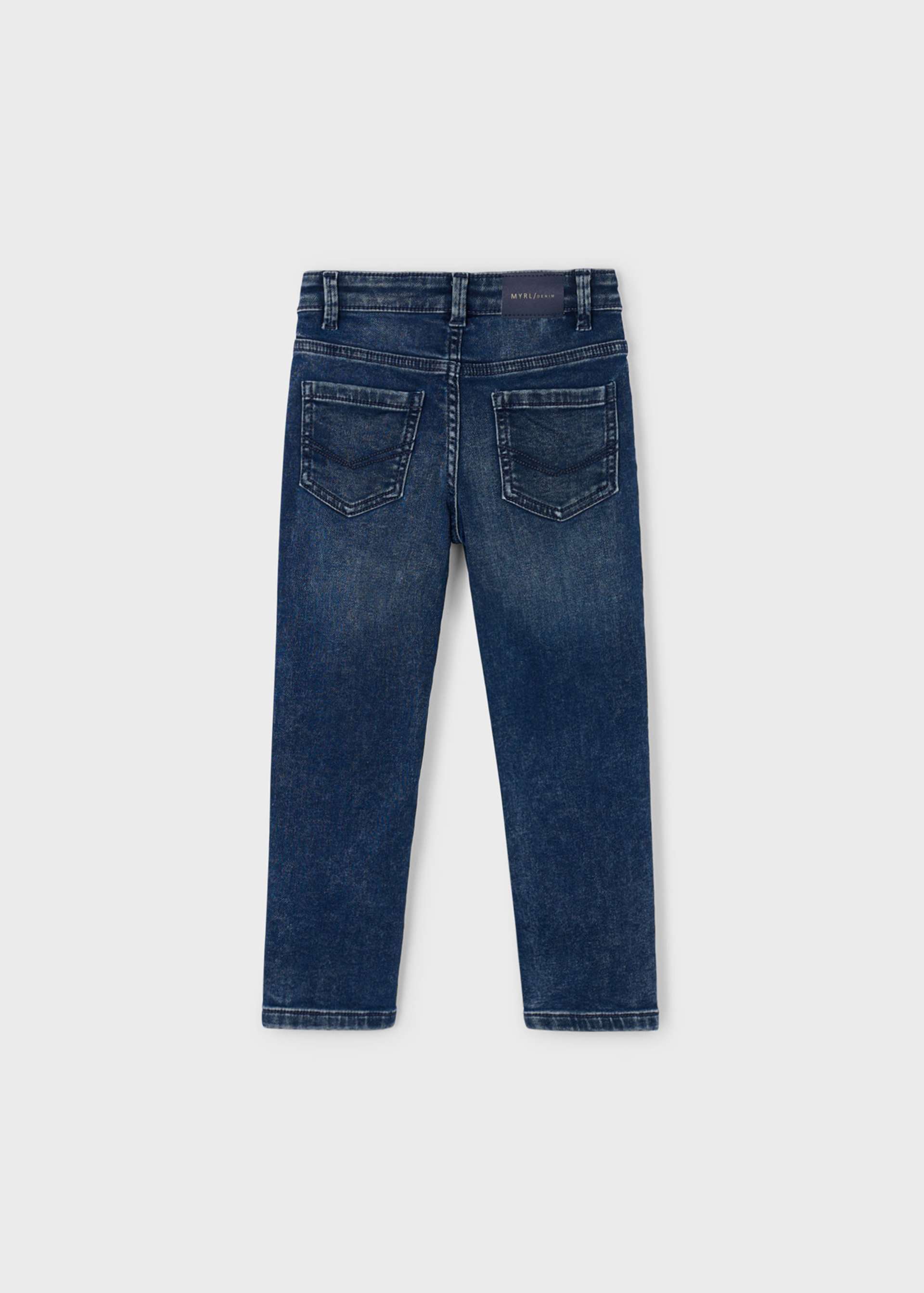 Pantalón de mezclilla ajustado niño