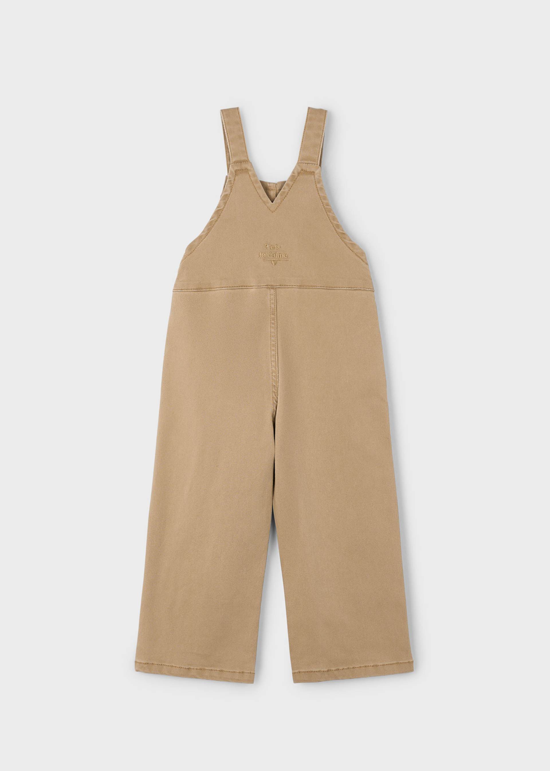 Girl Twill Overall