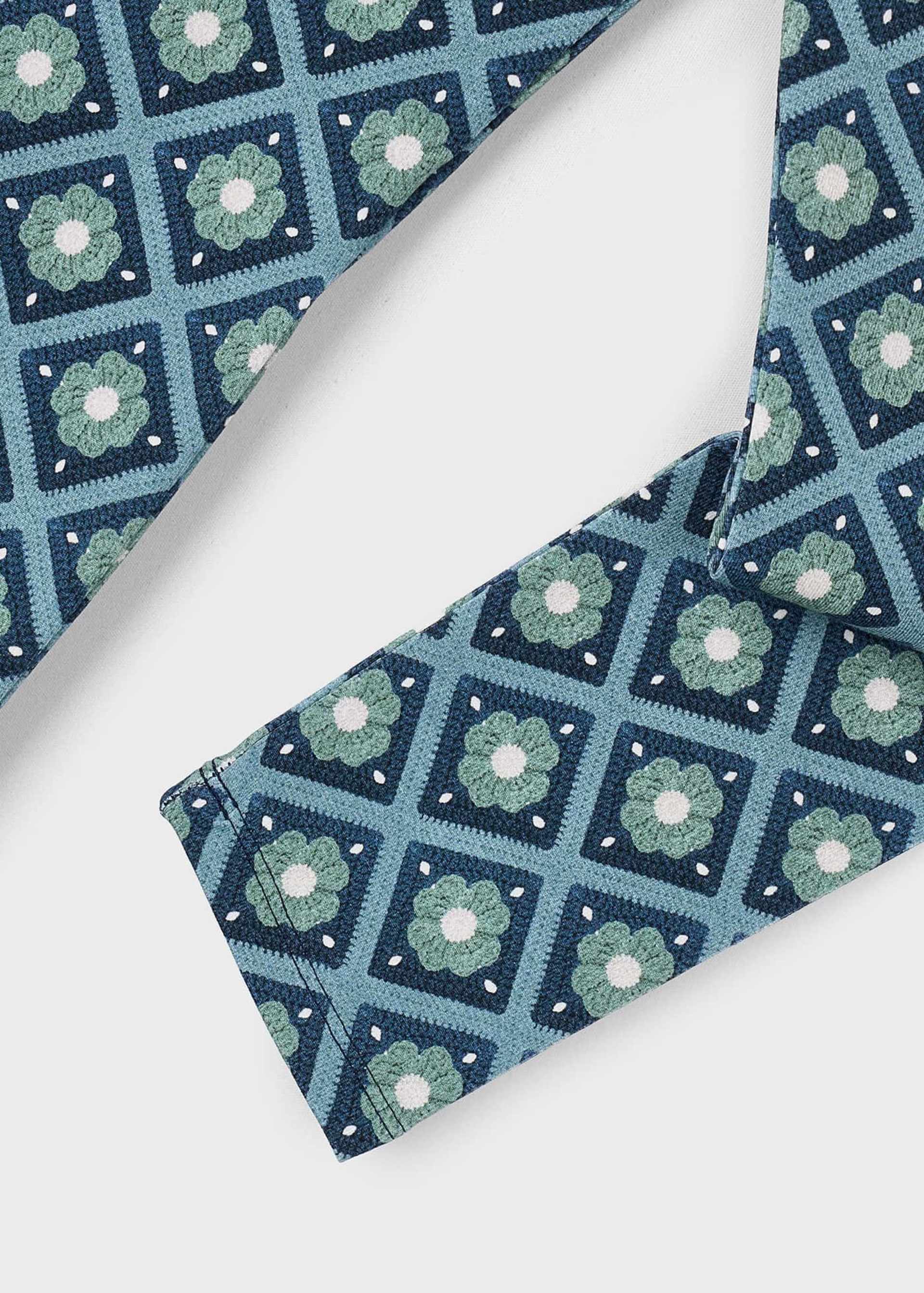 Legginsy ze wzorem dla dziewczynki