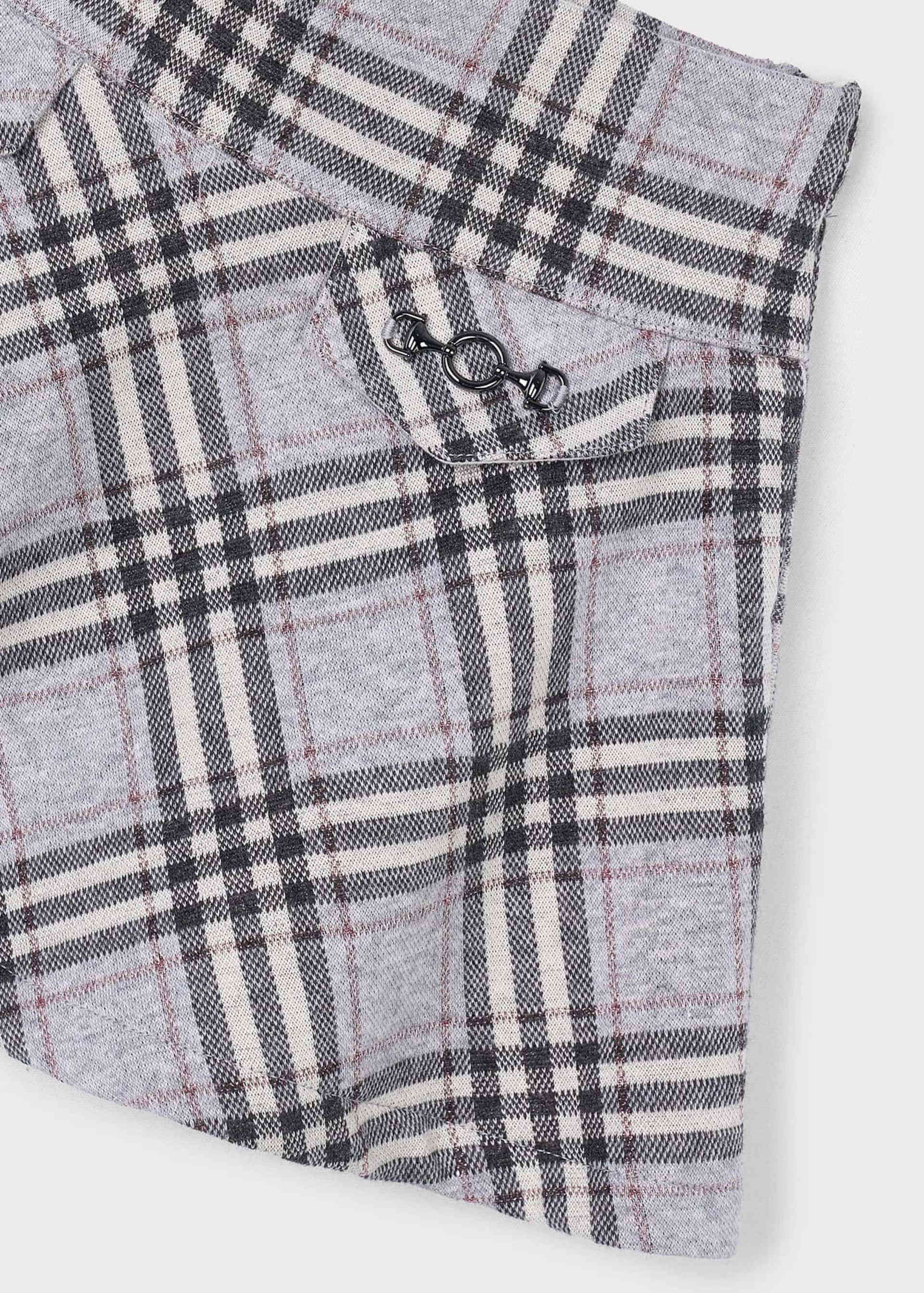 Jupe à carreaux jacquard fille