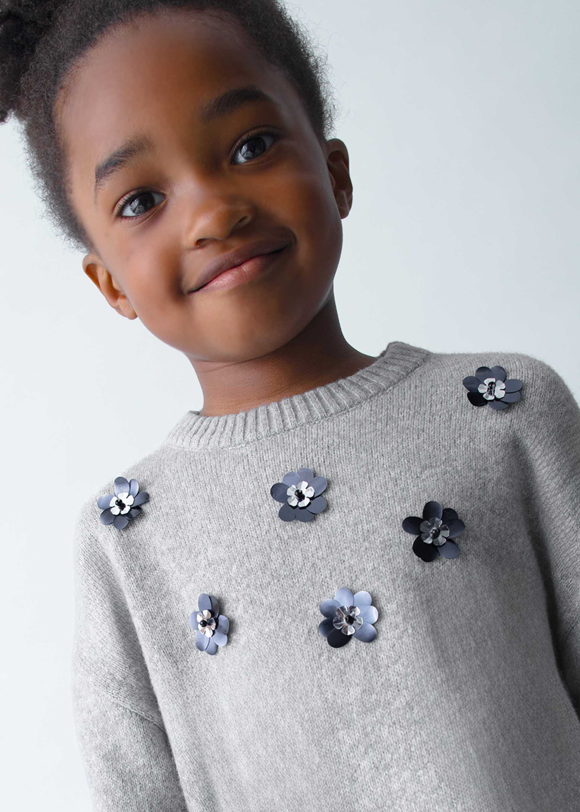 Girls combined knitted dress Girls combined knitted dress