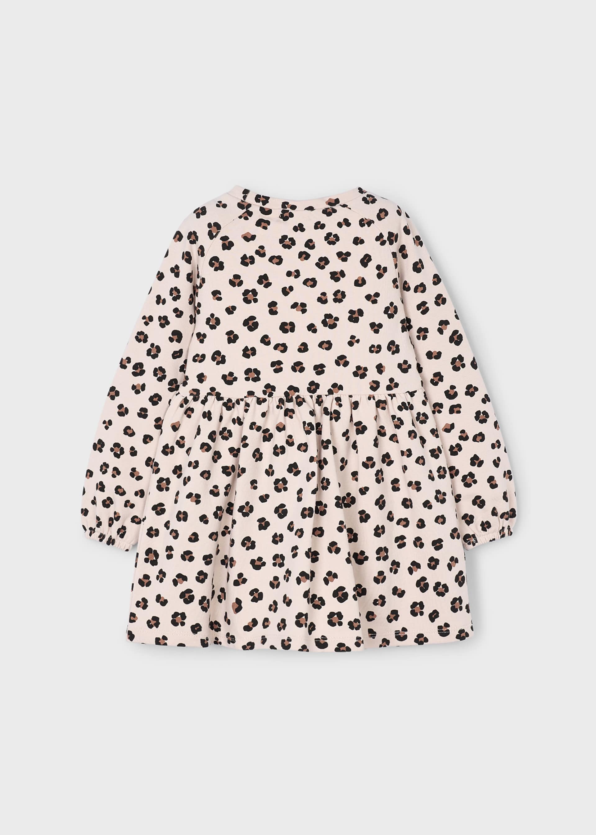 Girl Fleece Dress with Purse