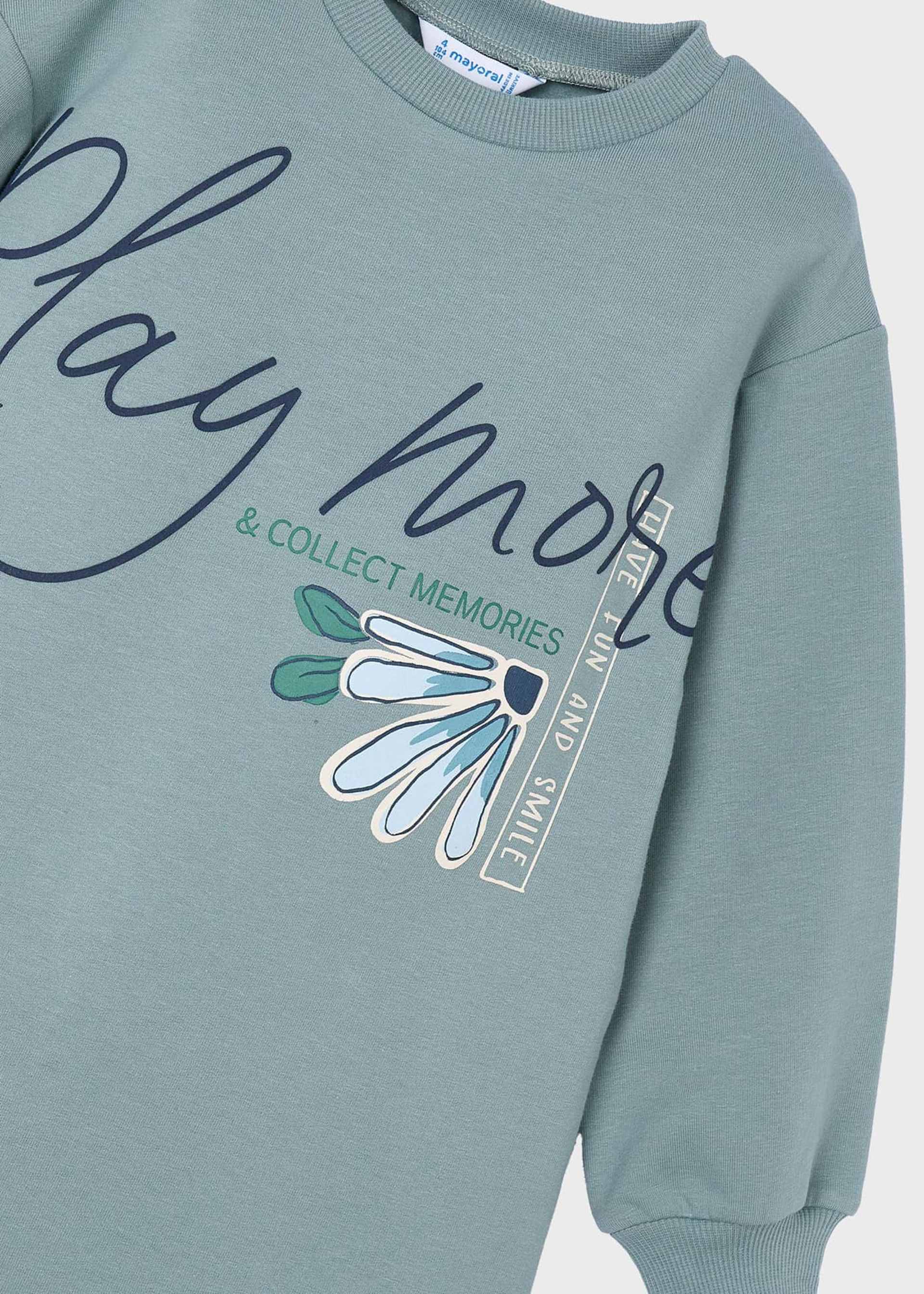 Rochie cu grafica fetita