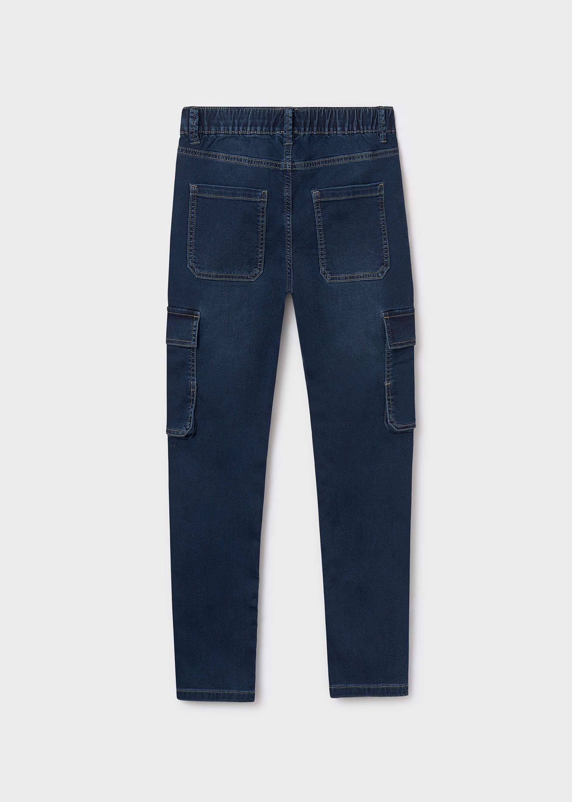 Pantalon en denim jogger garçon