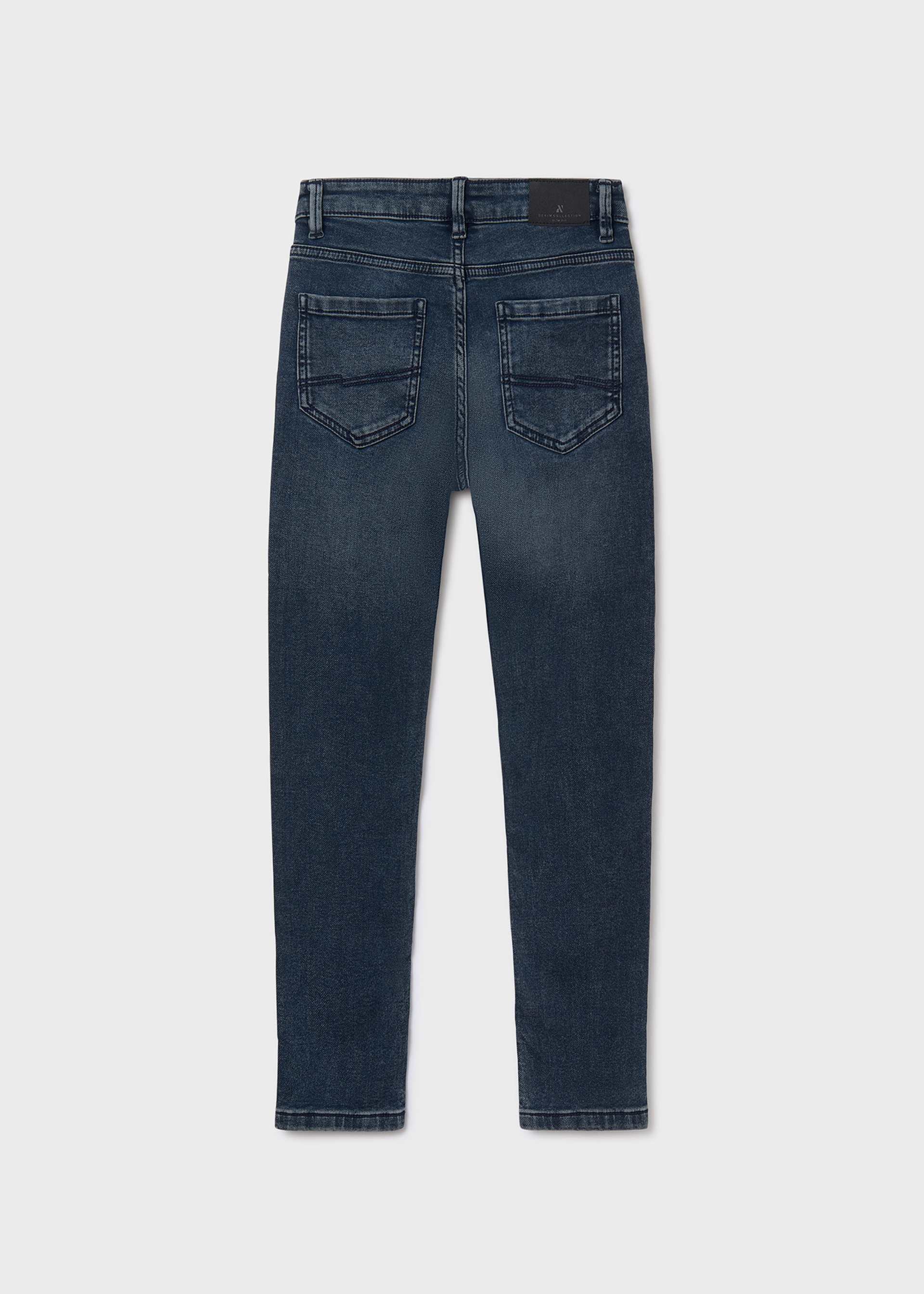 Jeanshose anliegend Teenager Jungen