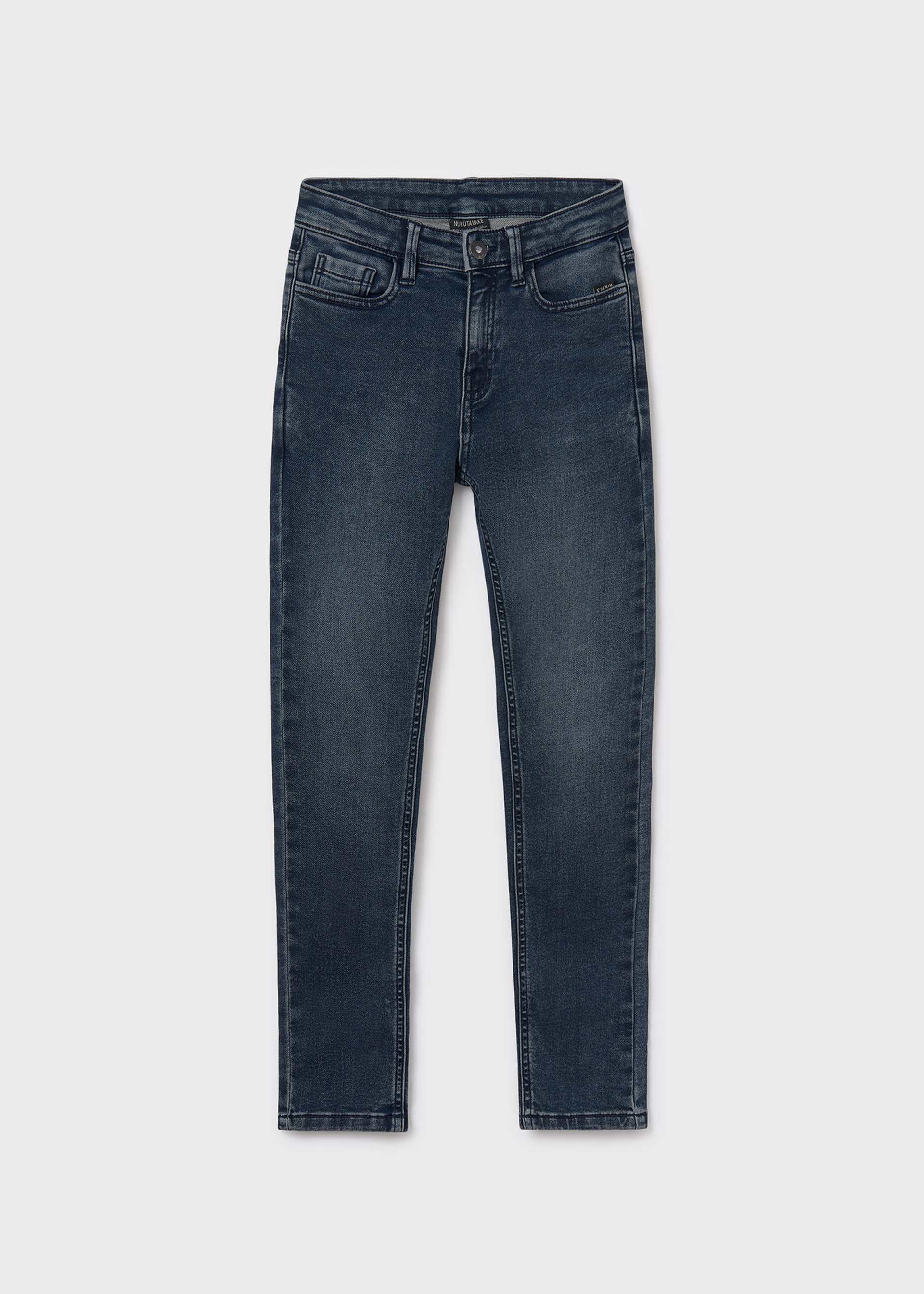 Jeanshose anliegend Teenager Jungen