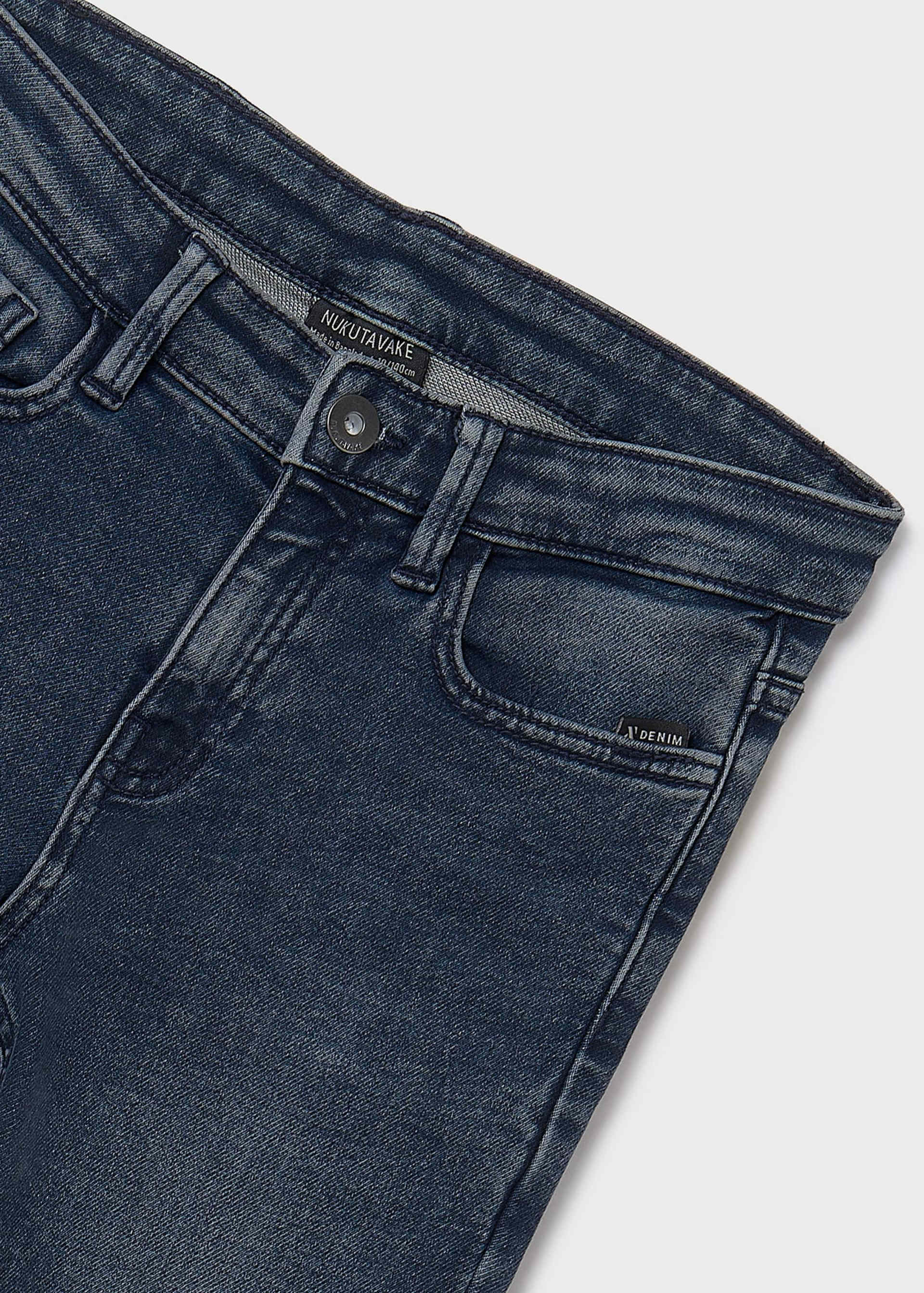 Pantalon en denim ajusté garçon Pantalon en denim ajusté garçon