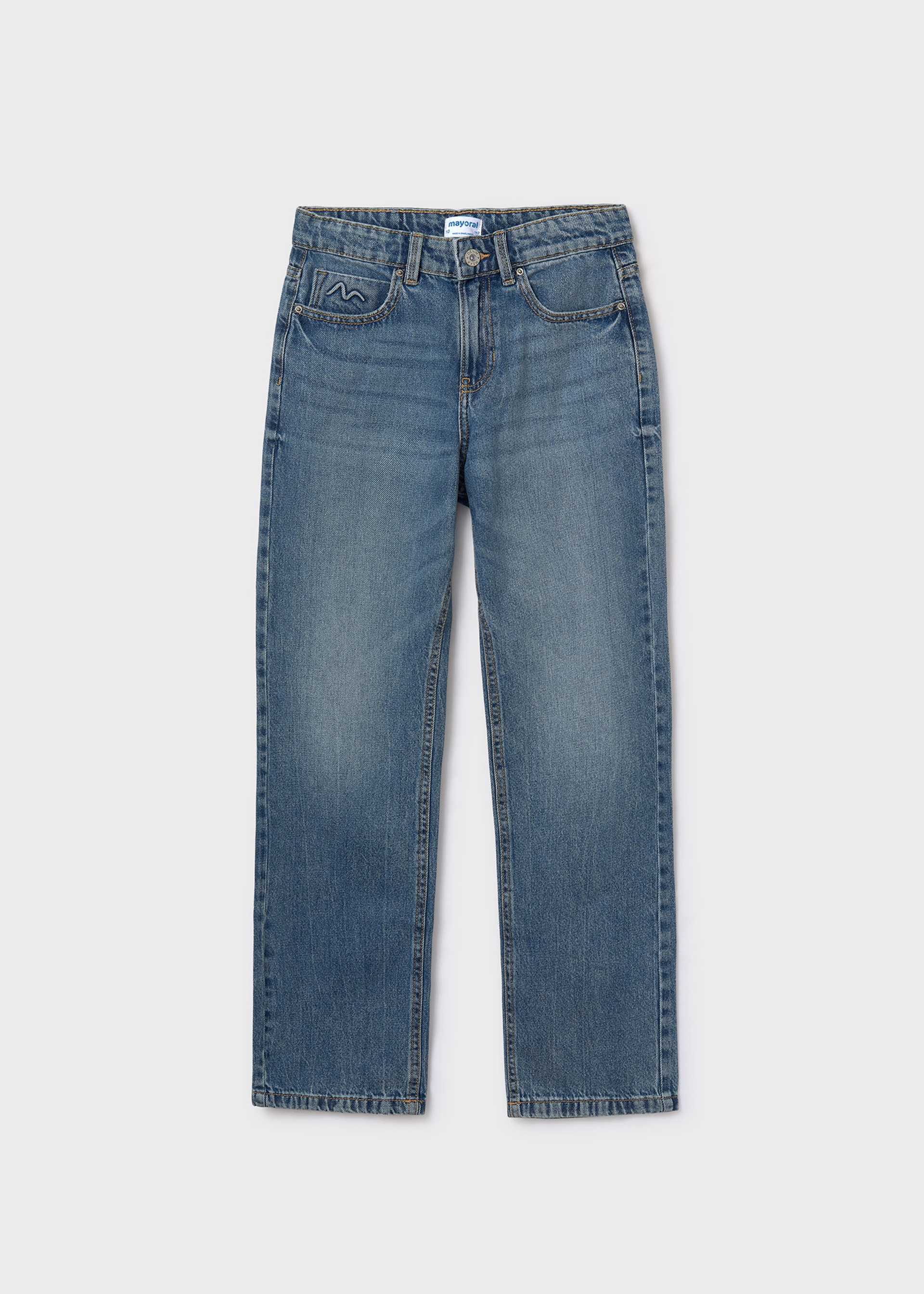 Girls baggy denim jeans