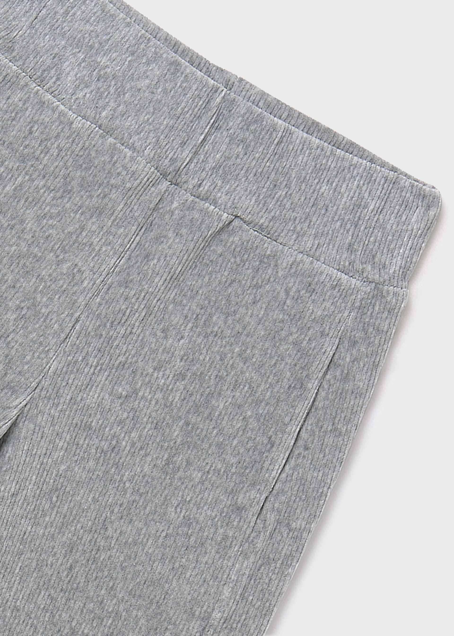 Pantalon en velours côtelé fille